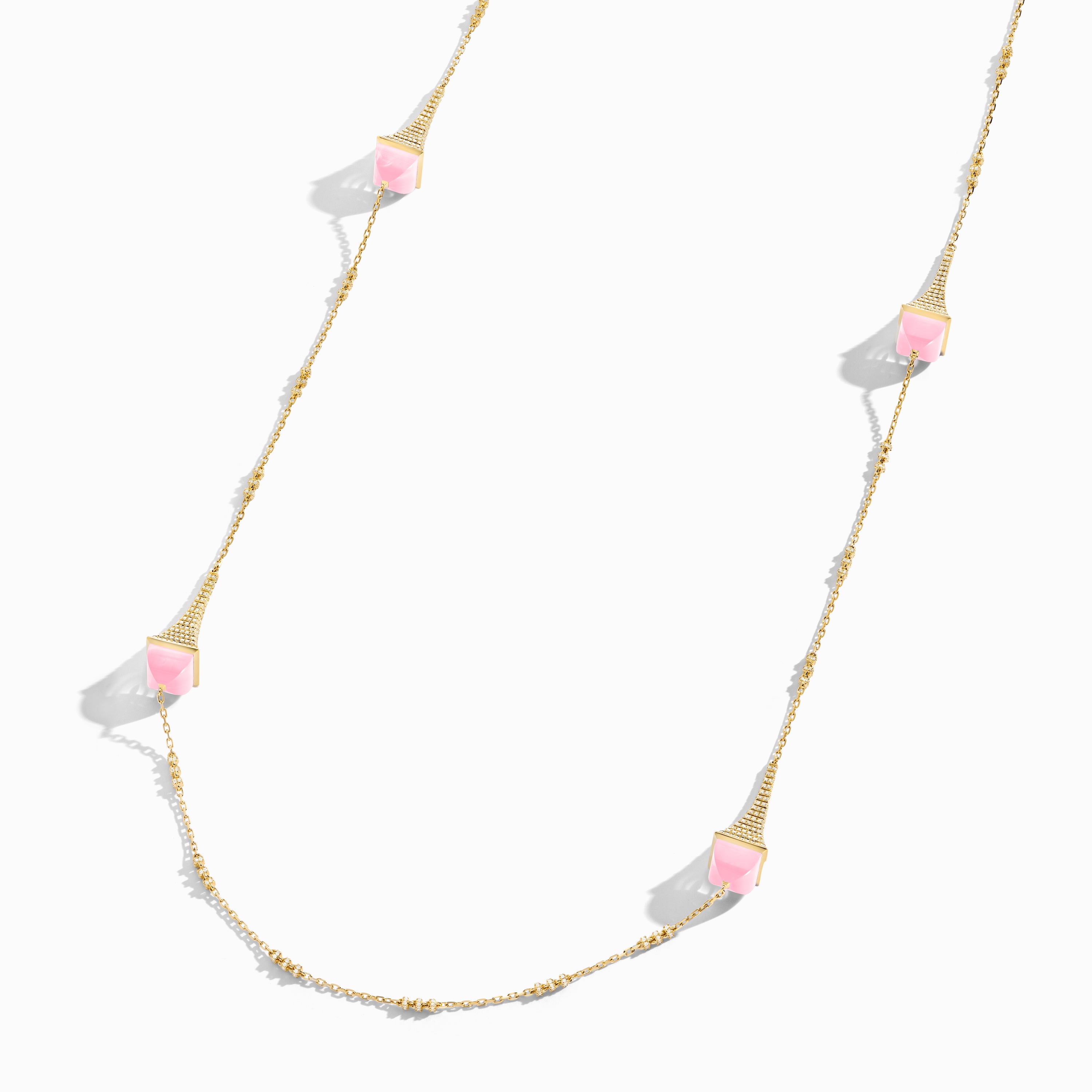 Cleo Rev Diamond Long Chain Necklace — фото 14