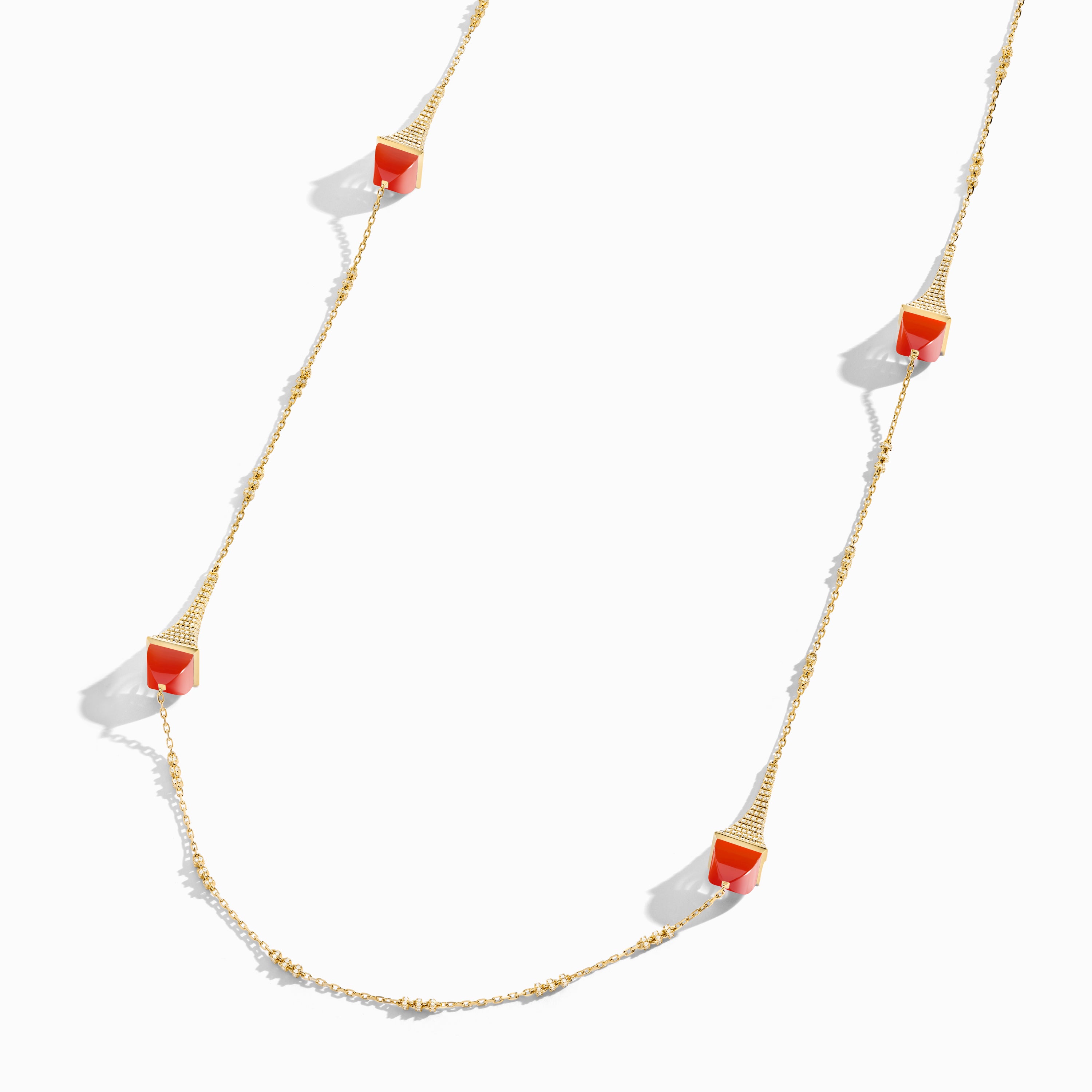 Cleo Rev Diamond Long Chain Necklace — фото 16