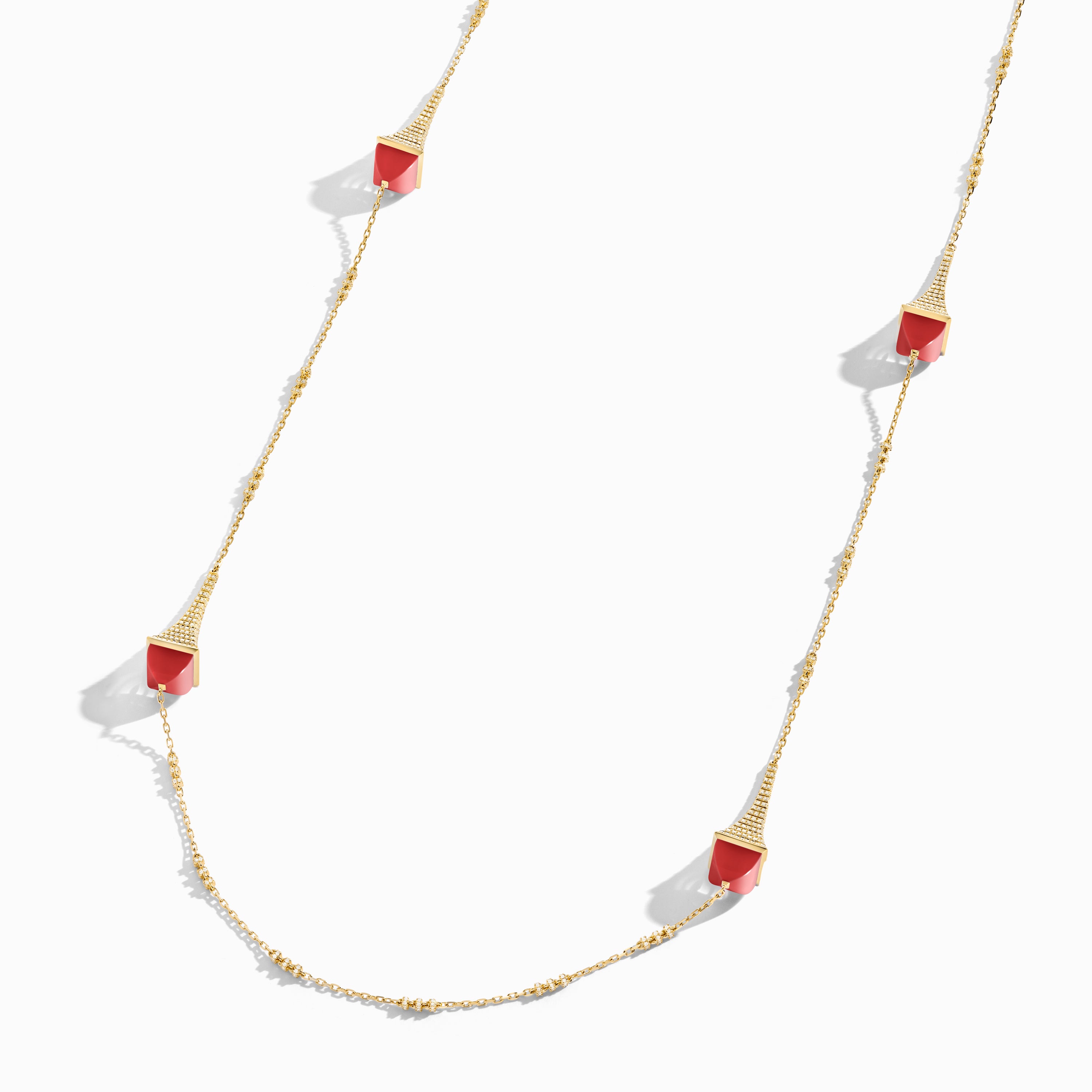 Cleo Rev Diamond Long Chain Necklace — фото 18