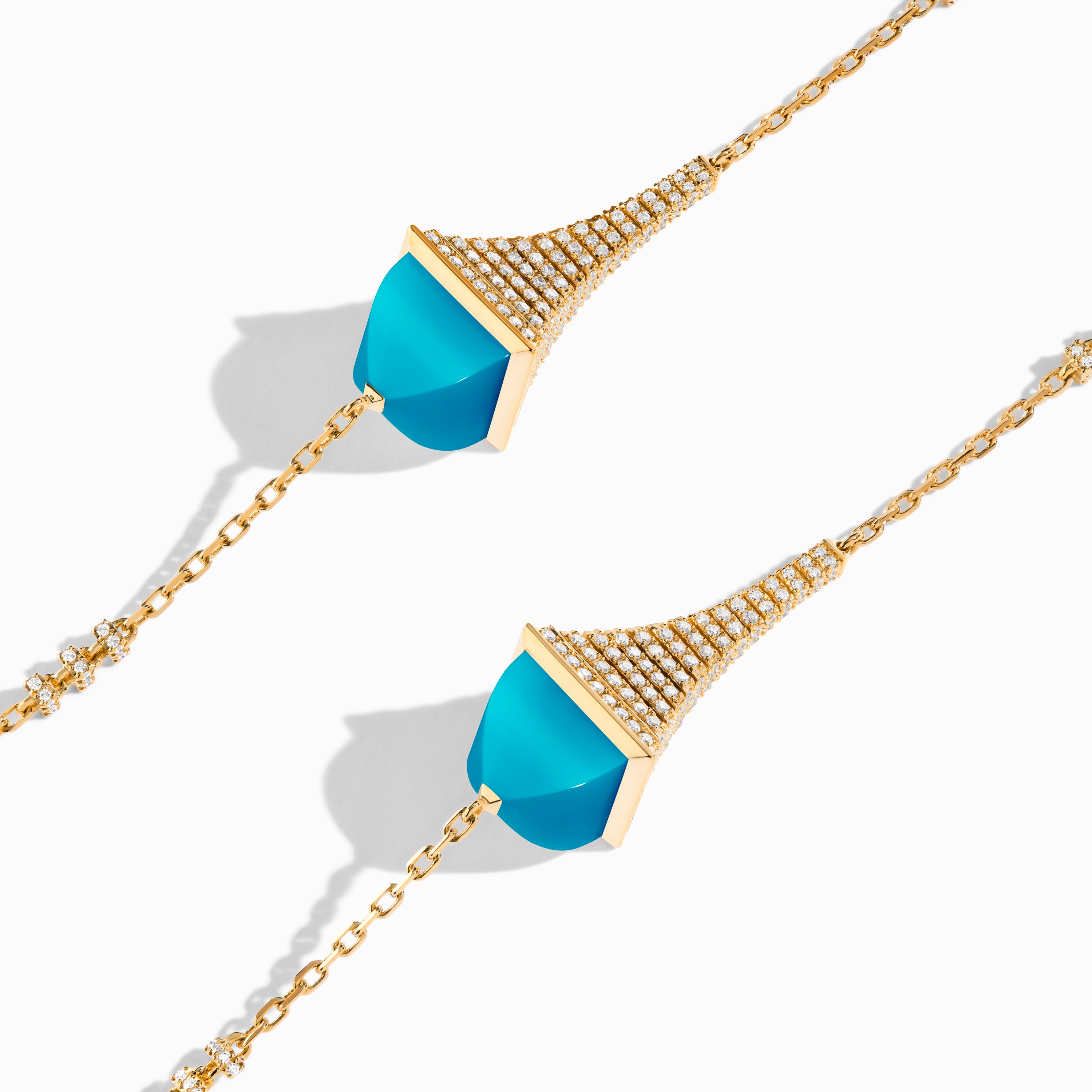 Cleo Rev Diamond Long Chain Necklace — фото 21