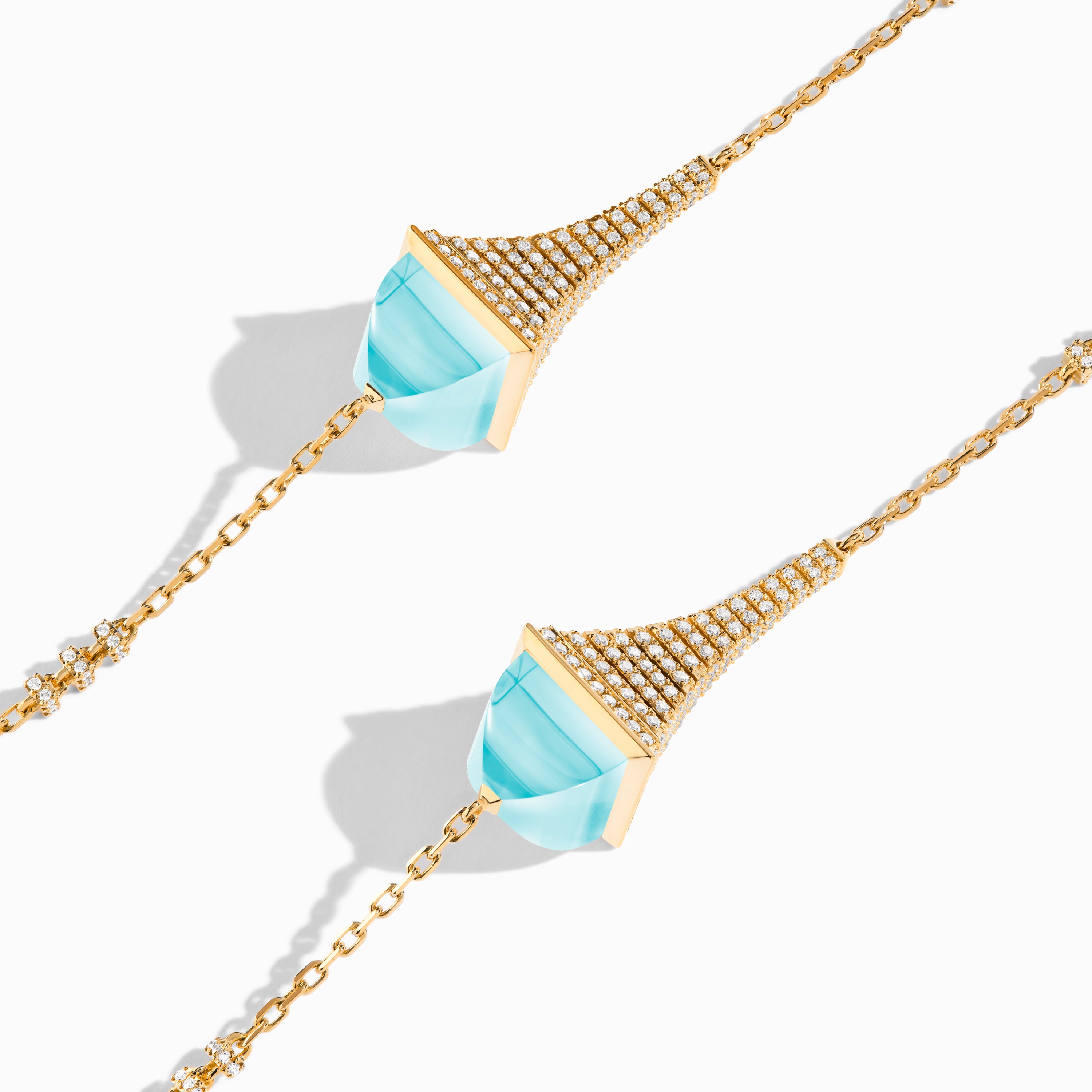 Cleo Rev Diamond Long Chain Necklace — фото 5