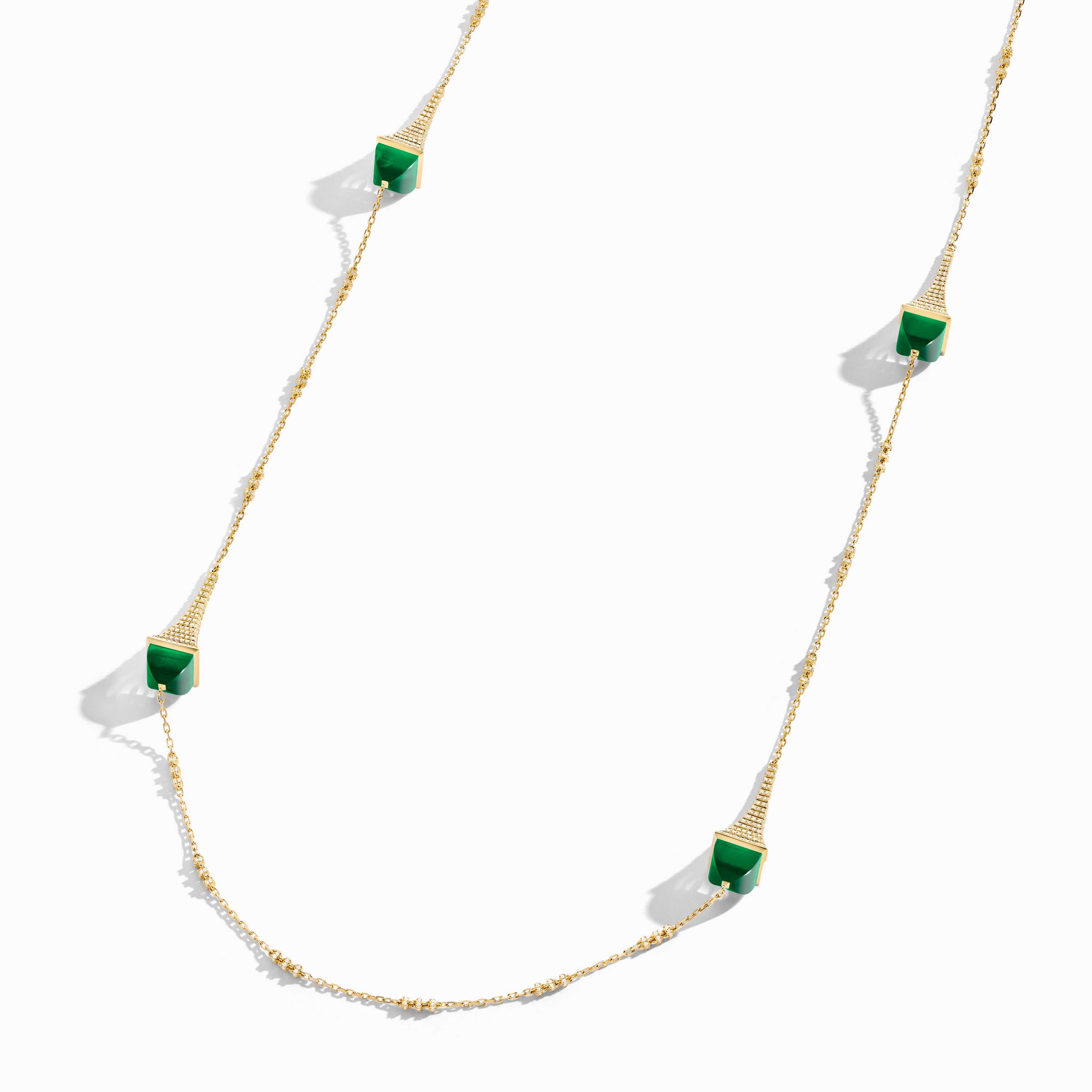 Cleo Rev Diamond Long Chain Necklace — фото 8