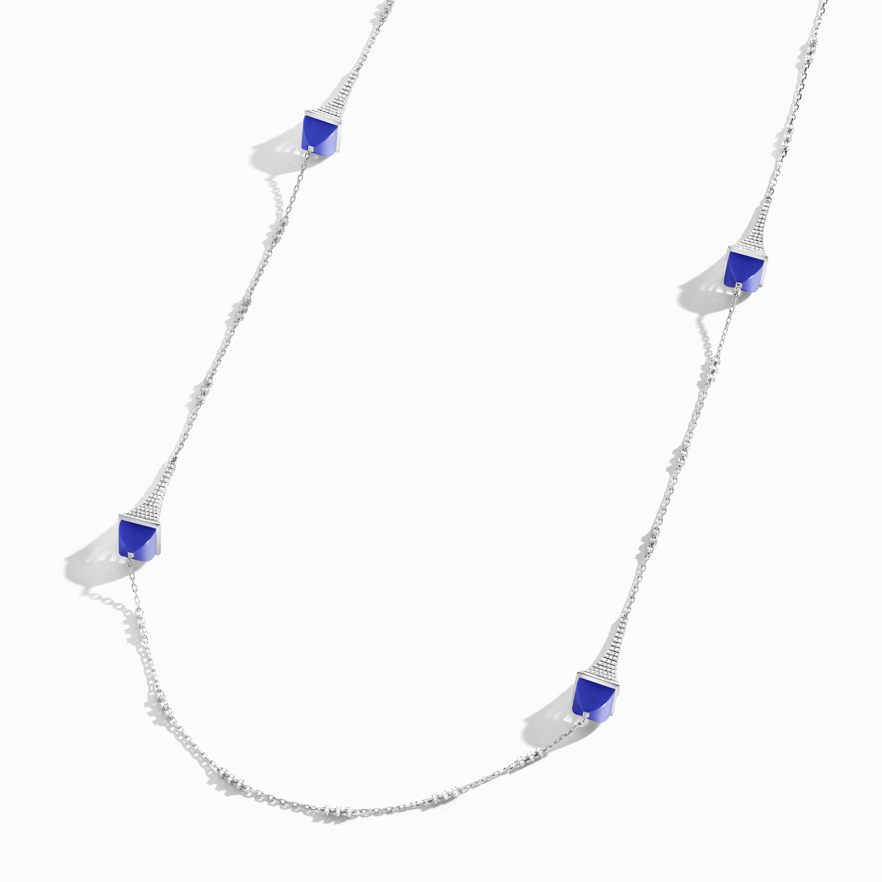 Cleo Rev Diamond Long Chain Necklace — фото 74