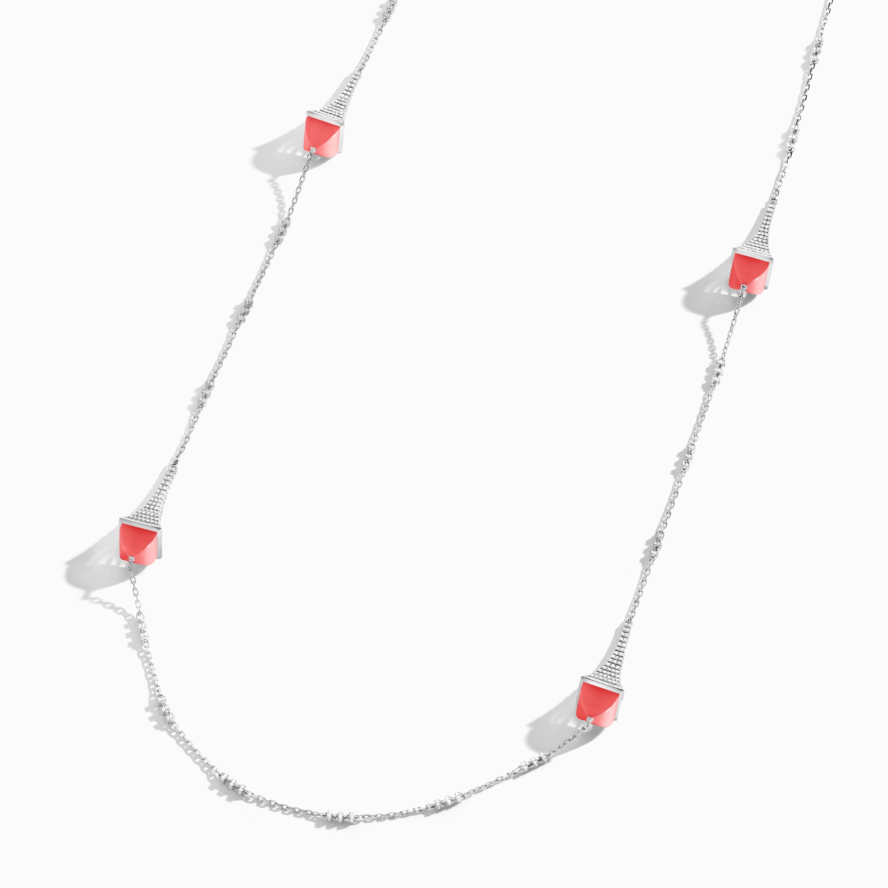 Cleo Rev Diamond Long Chain Necklace — фото 34