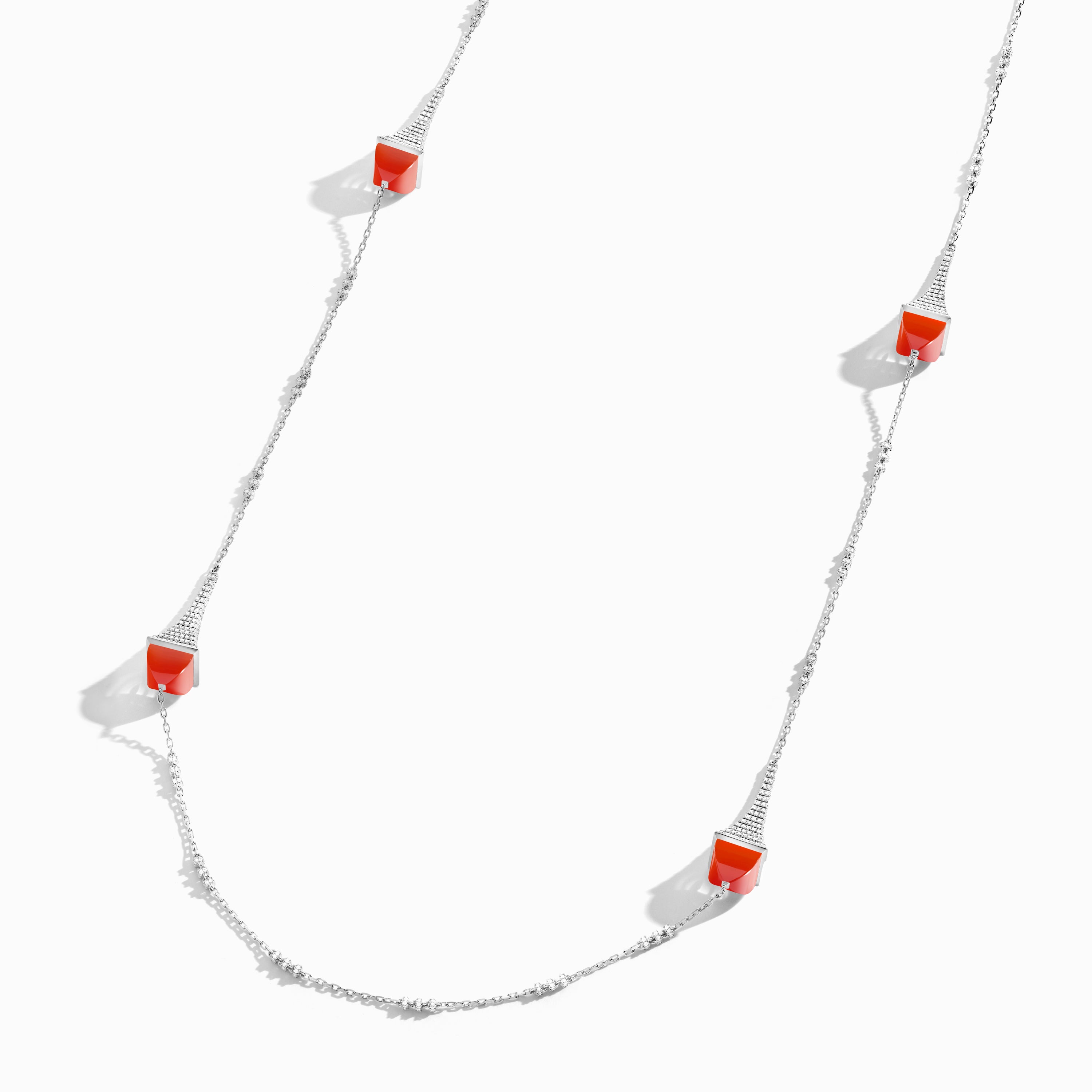 Cleo Rev Diamond Long Chain Necklace — фото 36