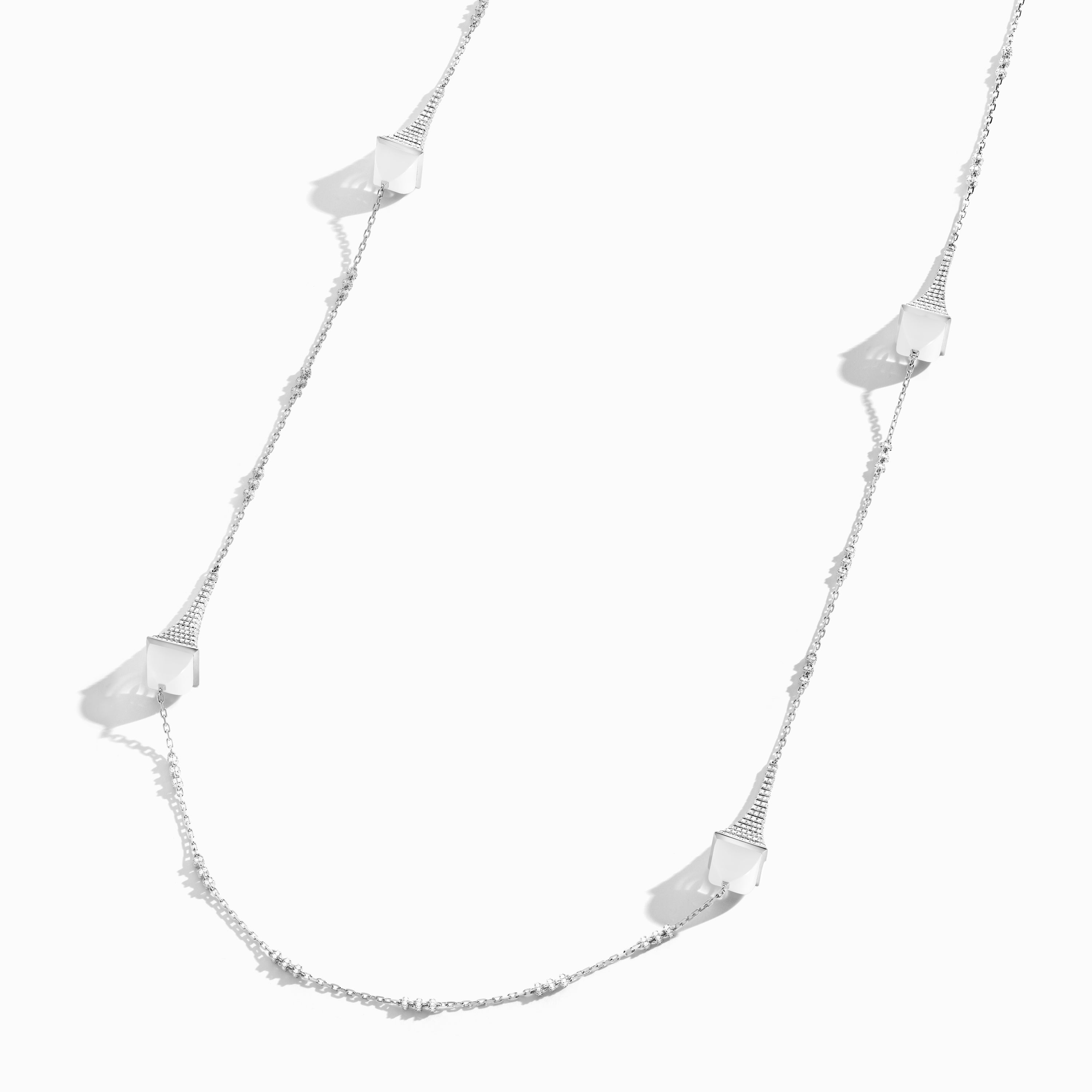 Cleo Rev Diamond Long Chain Necklace — фото 39