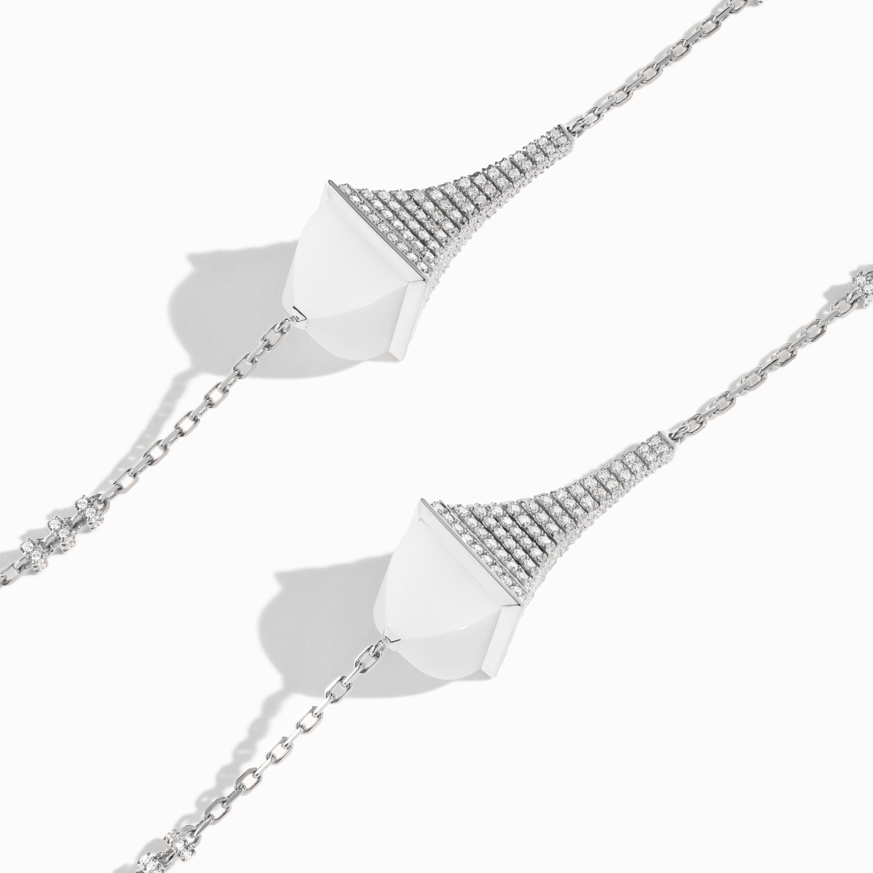 Cleo Rev Diamond Long Chain Necklace — фото 38