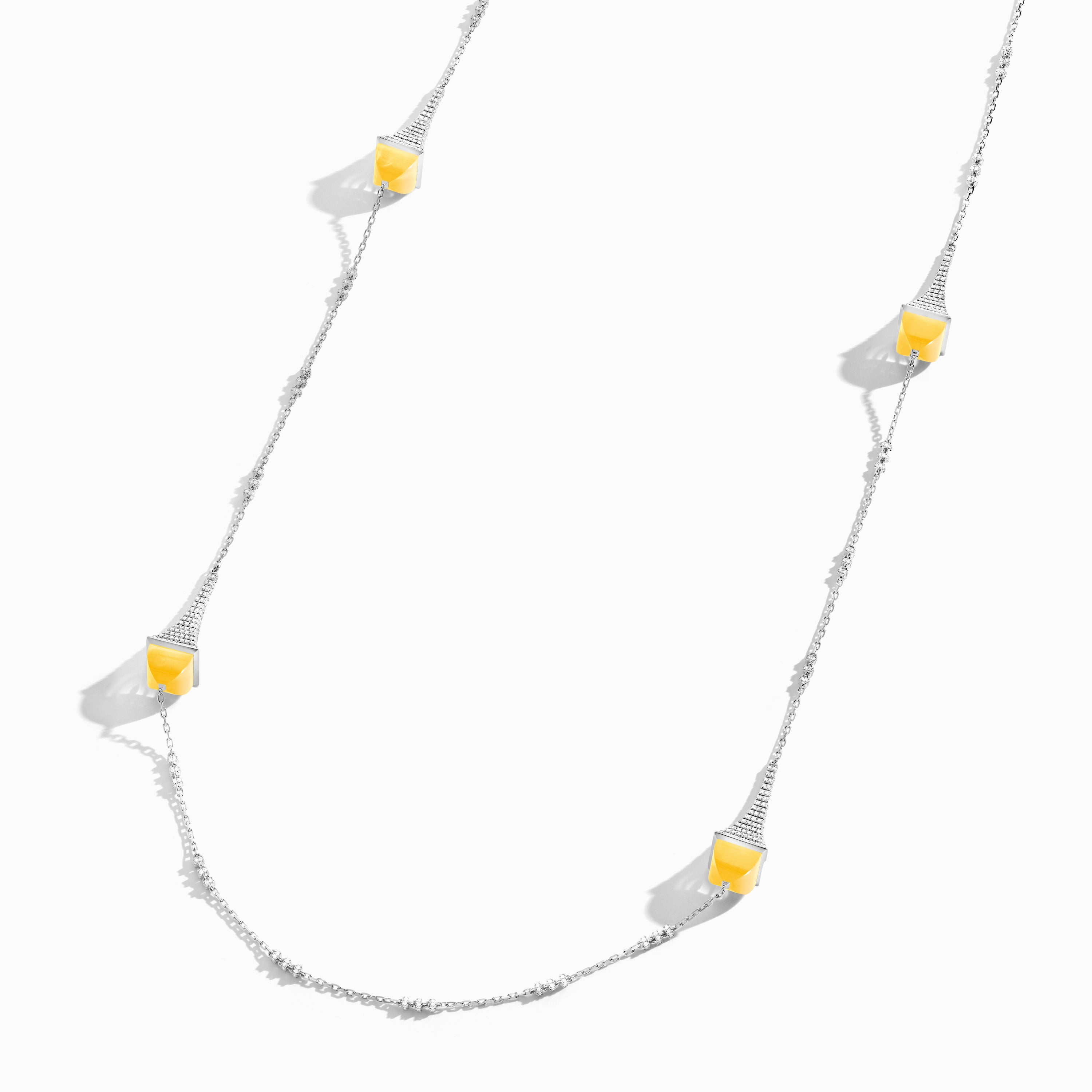 Cleo Rev Diamond Long Chain Necklace — фото 44