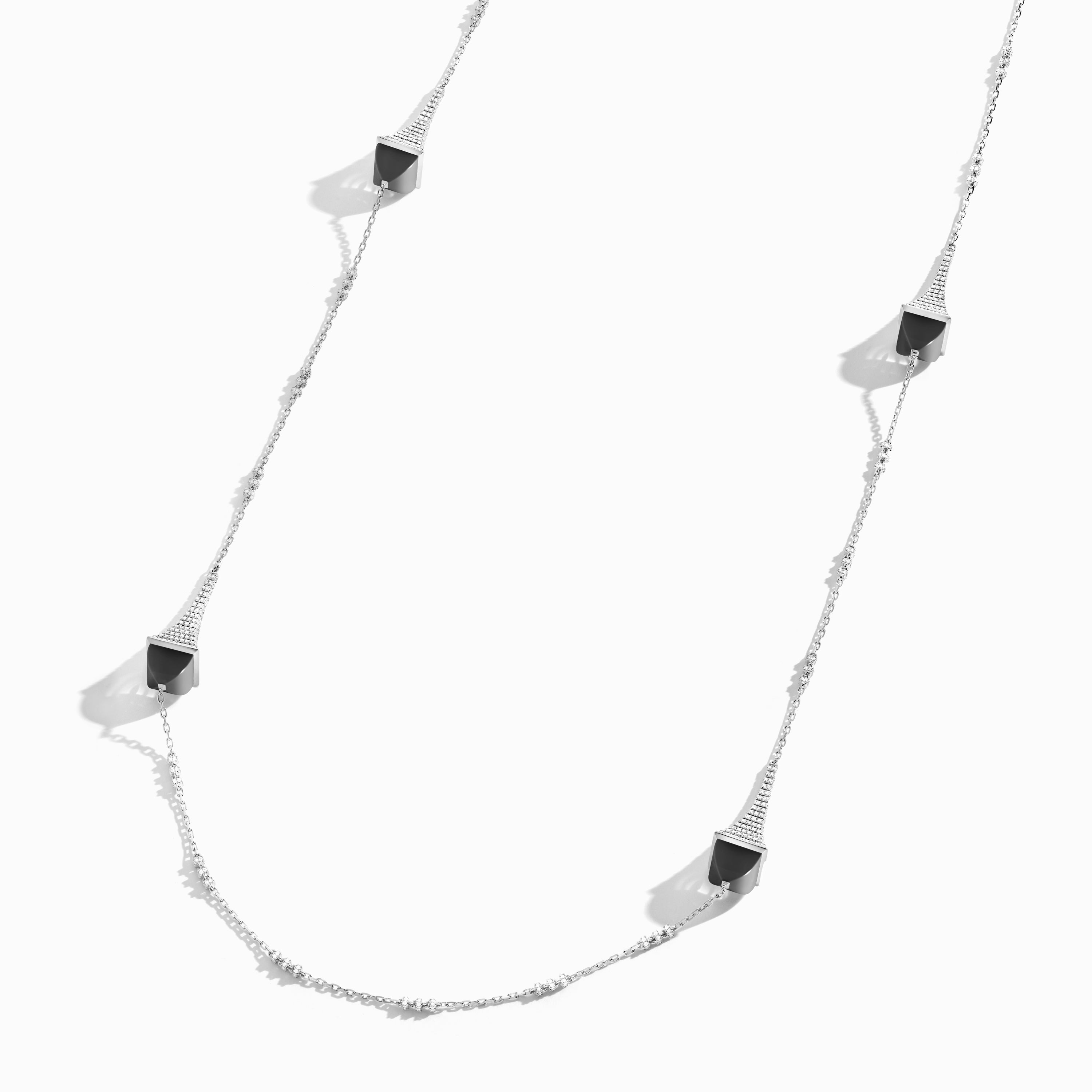 Cleo Rev Diamond Long Chain Necklace — фото 31