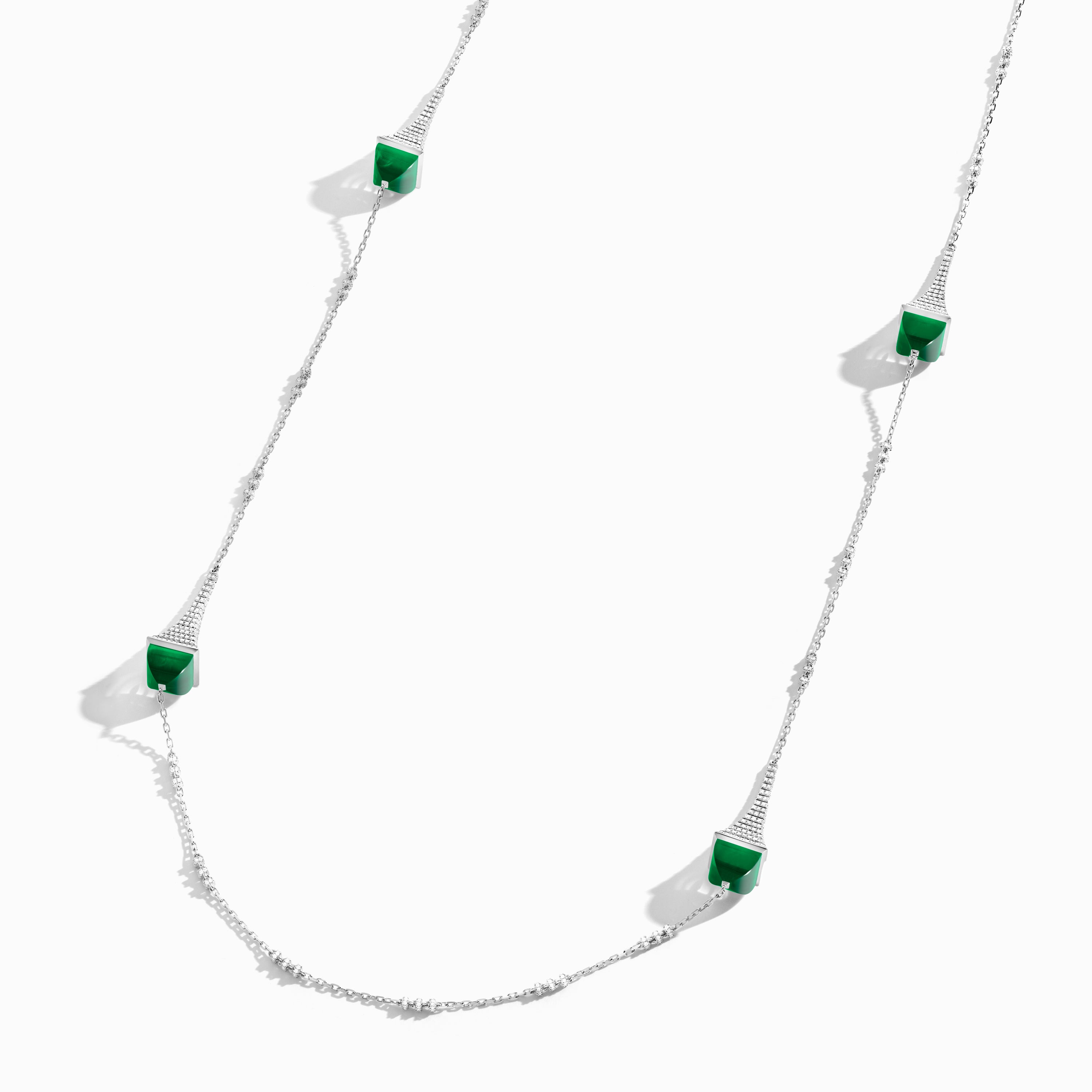 Cleo Rev Diamond Long Chain Necklace — фото 32