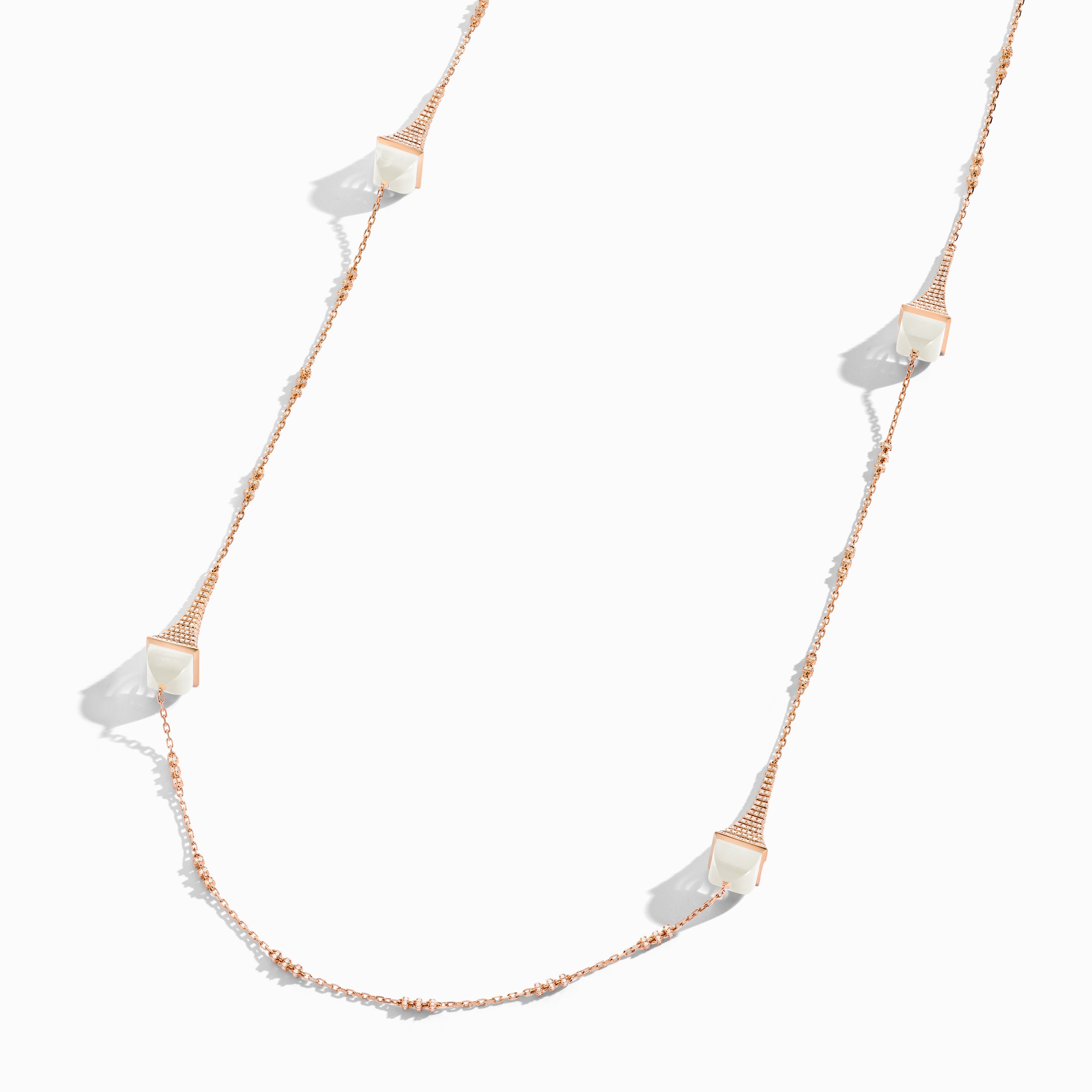 Cleo Rev Diamond Long Chain Necklace — фото 70