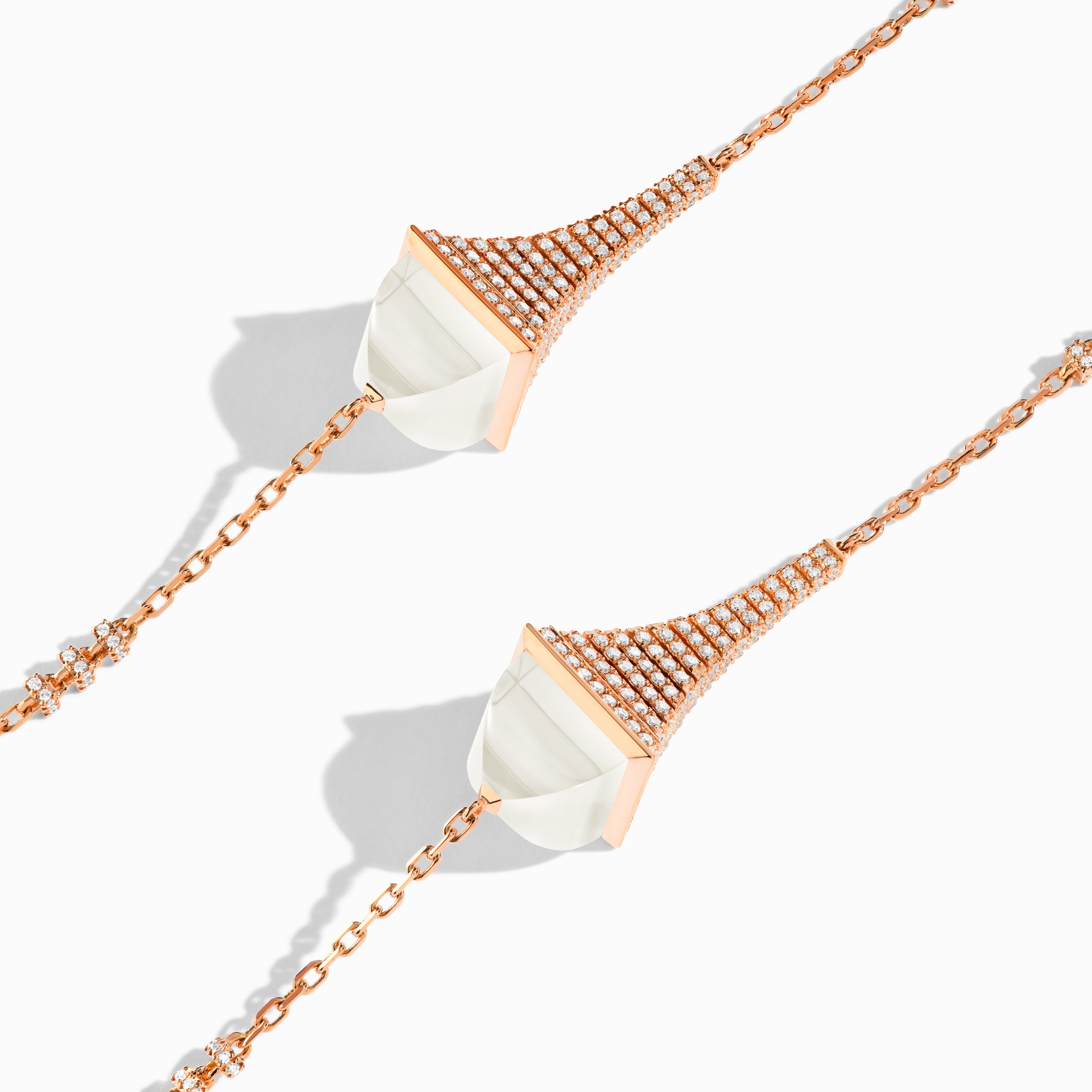 Cleo Rev Diamond Long Chain Necklace — фото 51