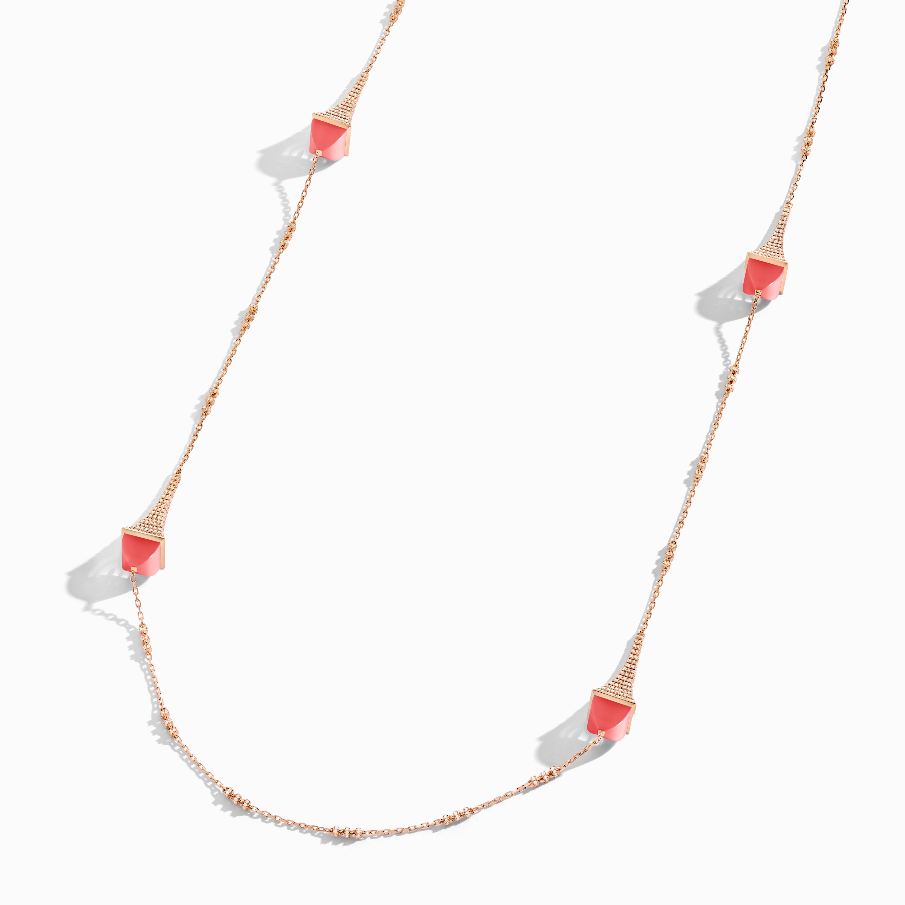 Cleo Rev Diamond Long Chain Necklace — фото 67