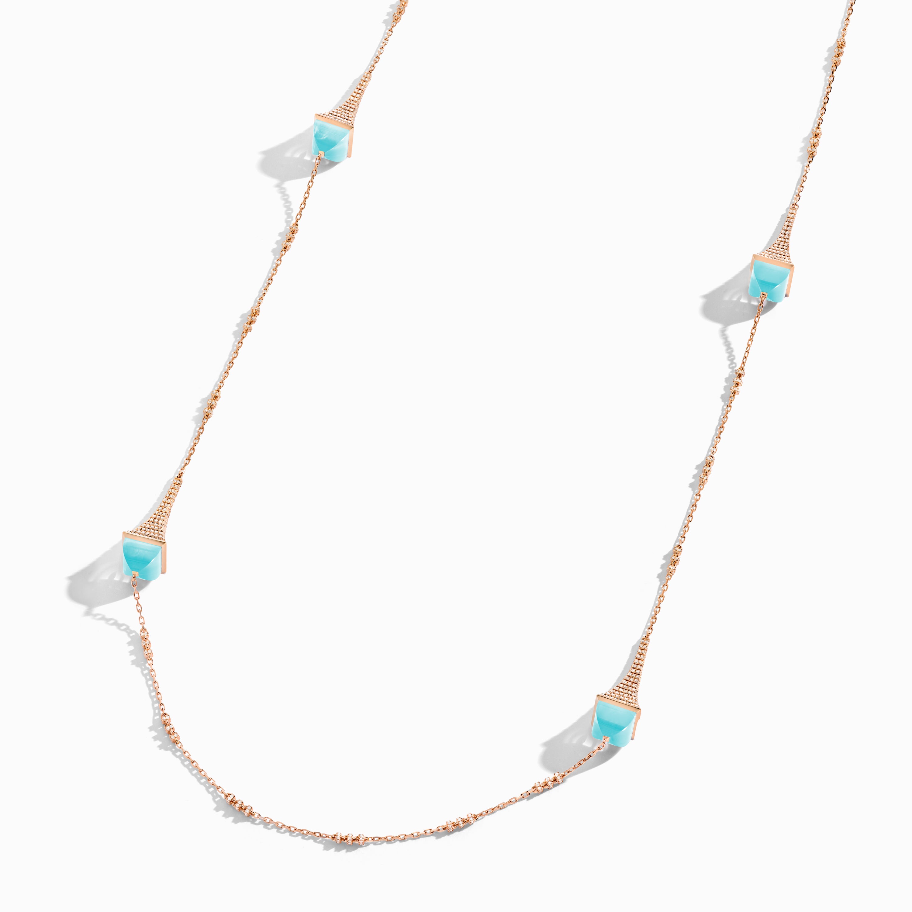 Cleo Rev Diamond Long Chain Necklace — фото 68