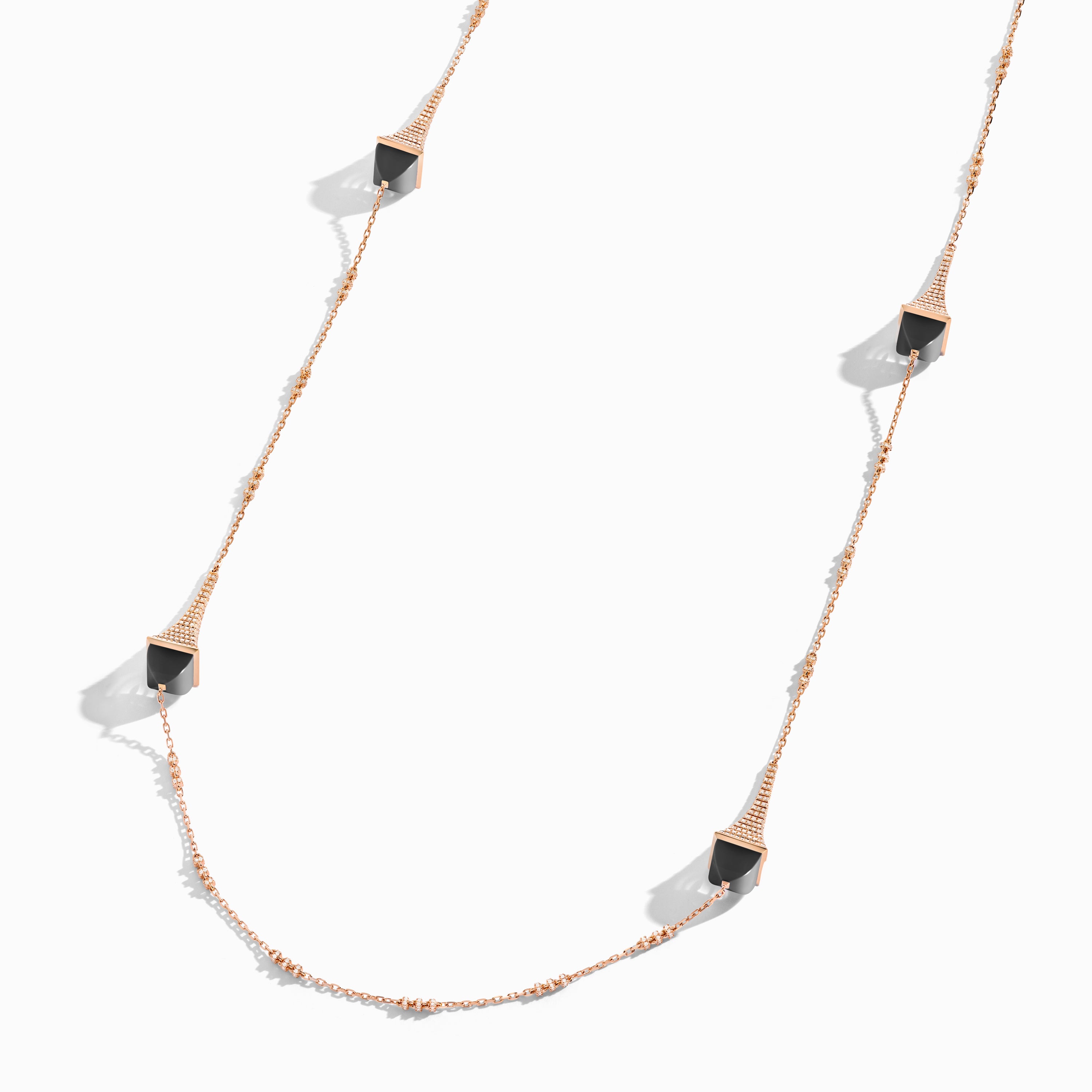 Cleo Rev Diamond Long Chain Necklace — фото 45