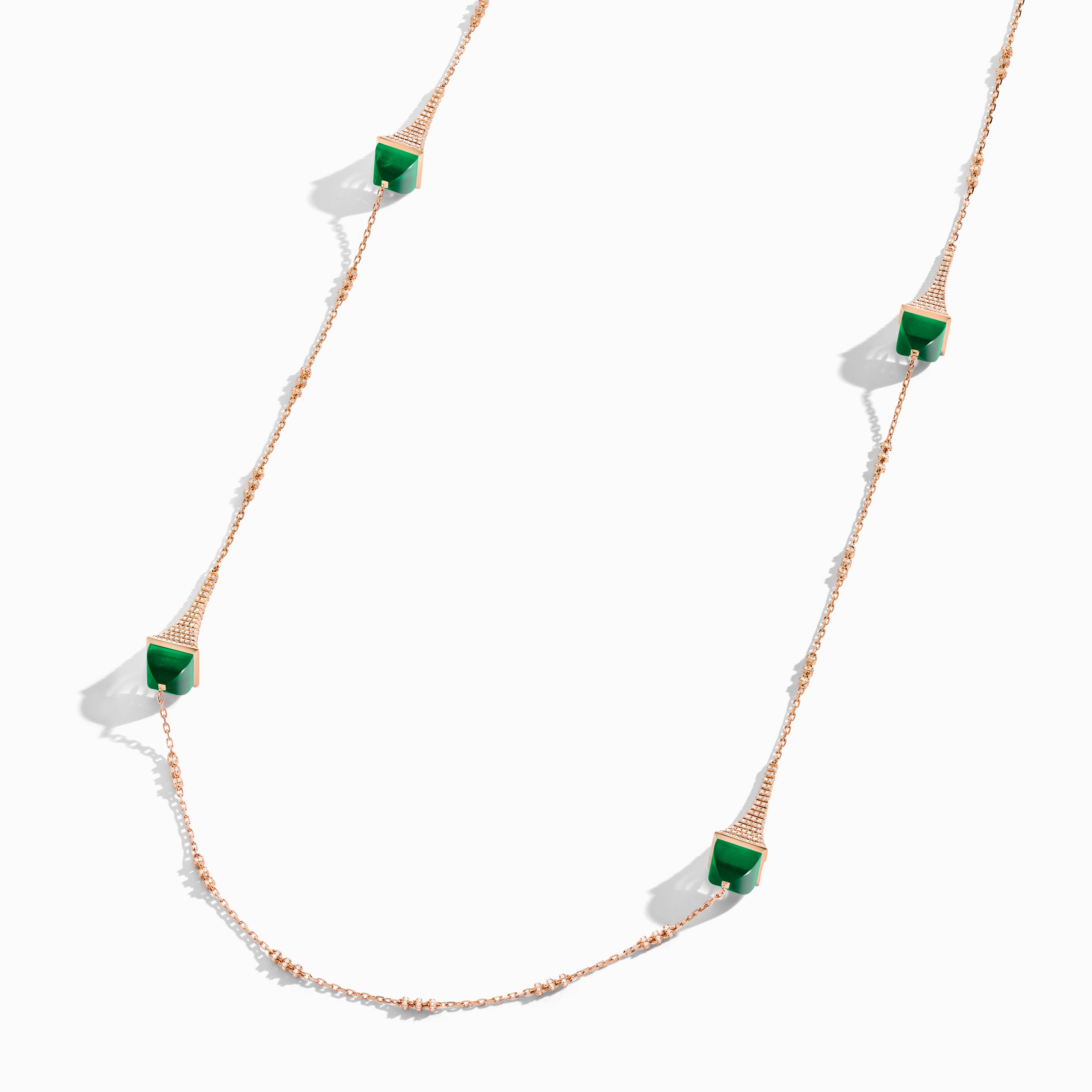Cleo Rev Diamond Long Chain Necklace — фото 48