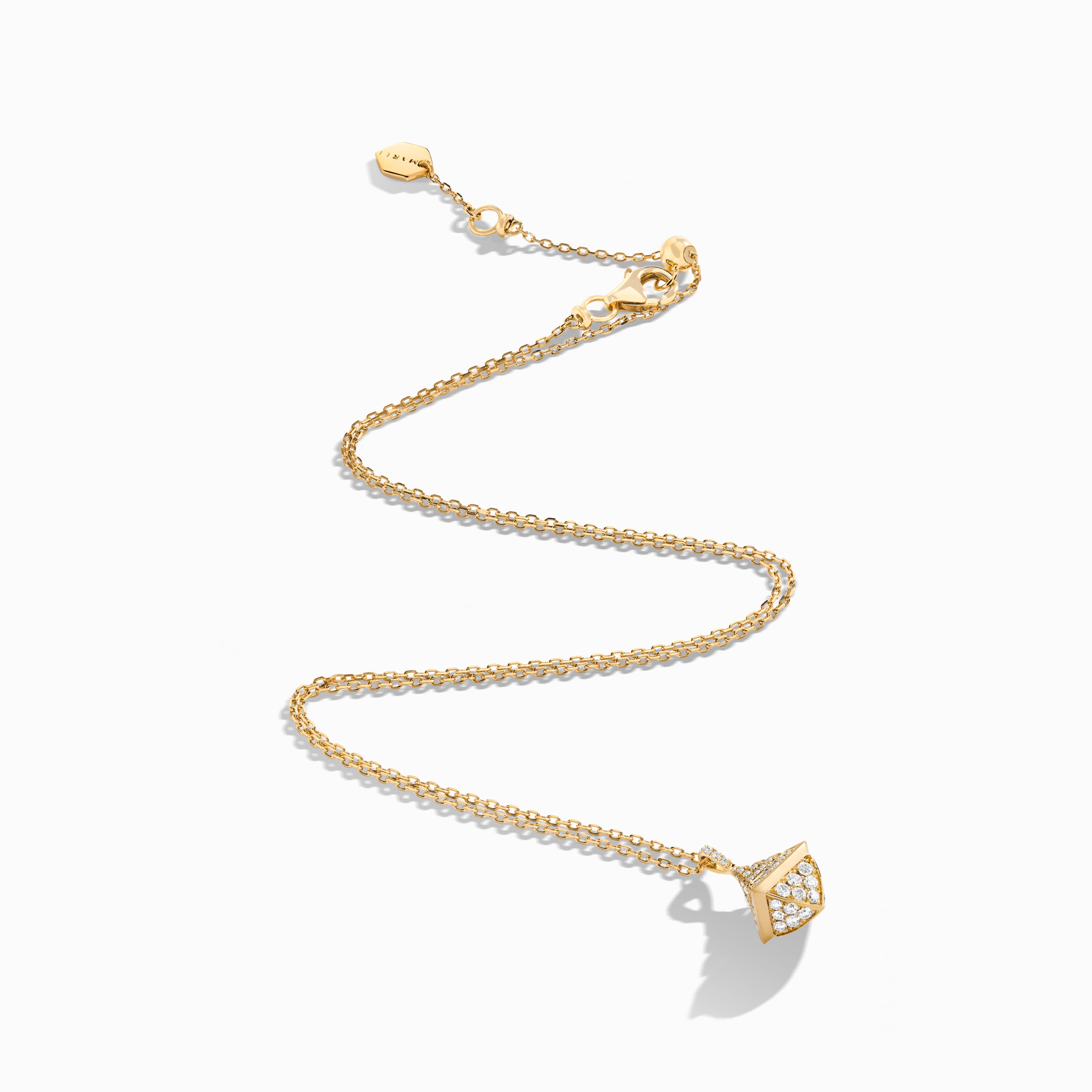 Cleo Rev Mini Full Diamond Pendant