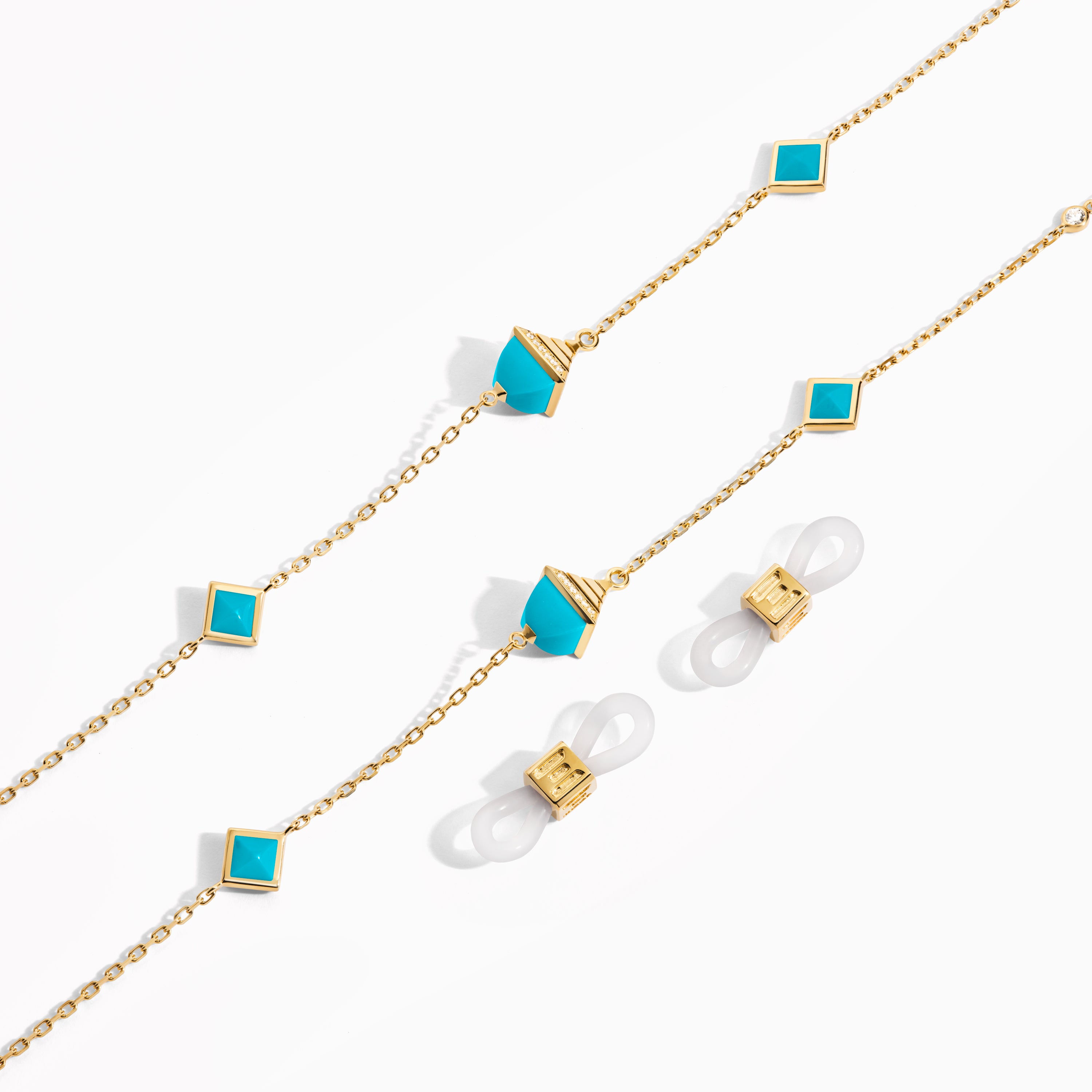 Cleo Convertible Long Necklace / Eye Glass Chain — фото 36