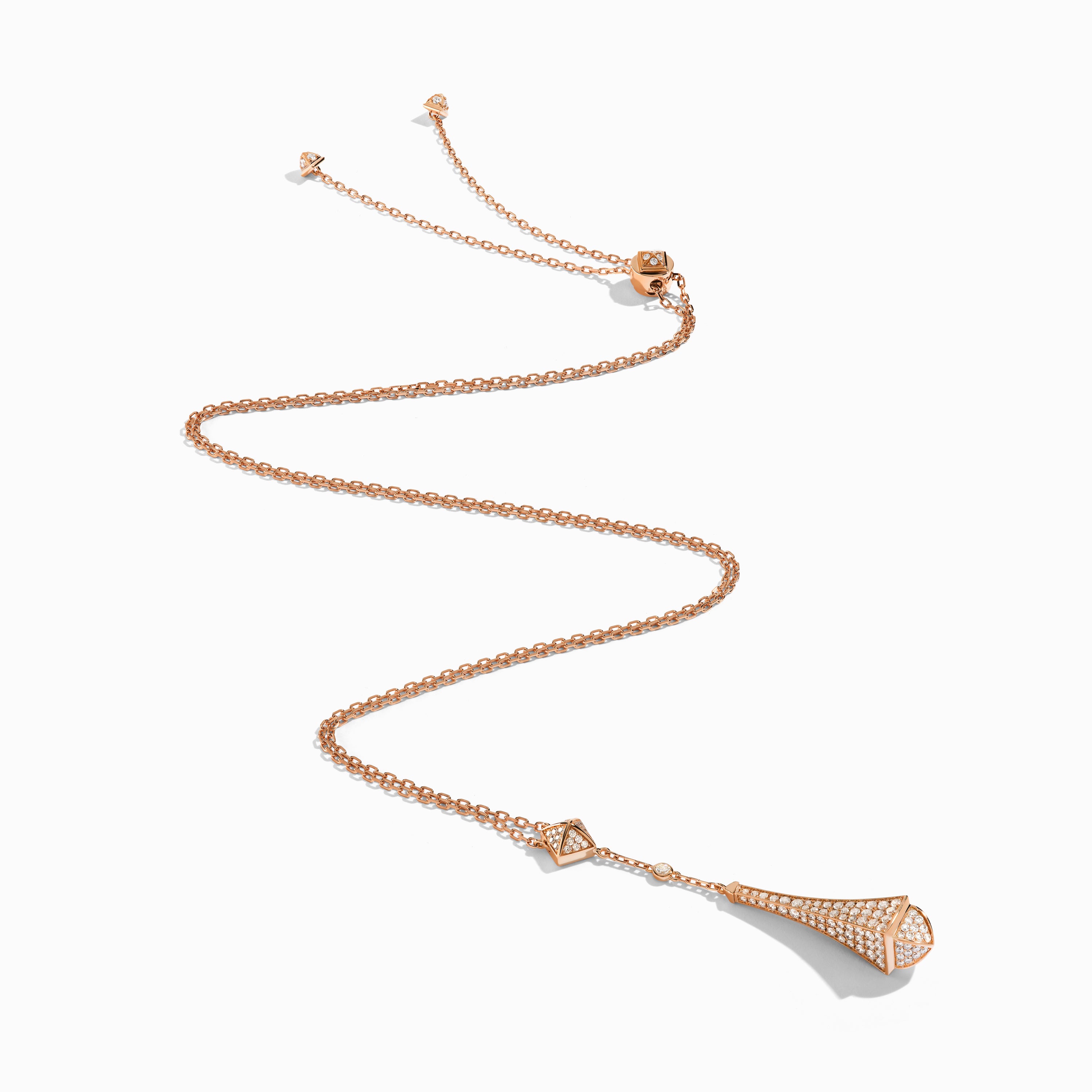 Cleo Full Diamond Teardrop Pendant — фото 5