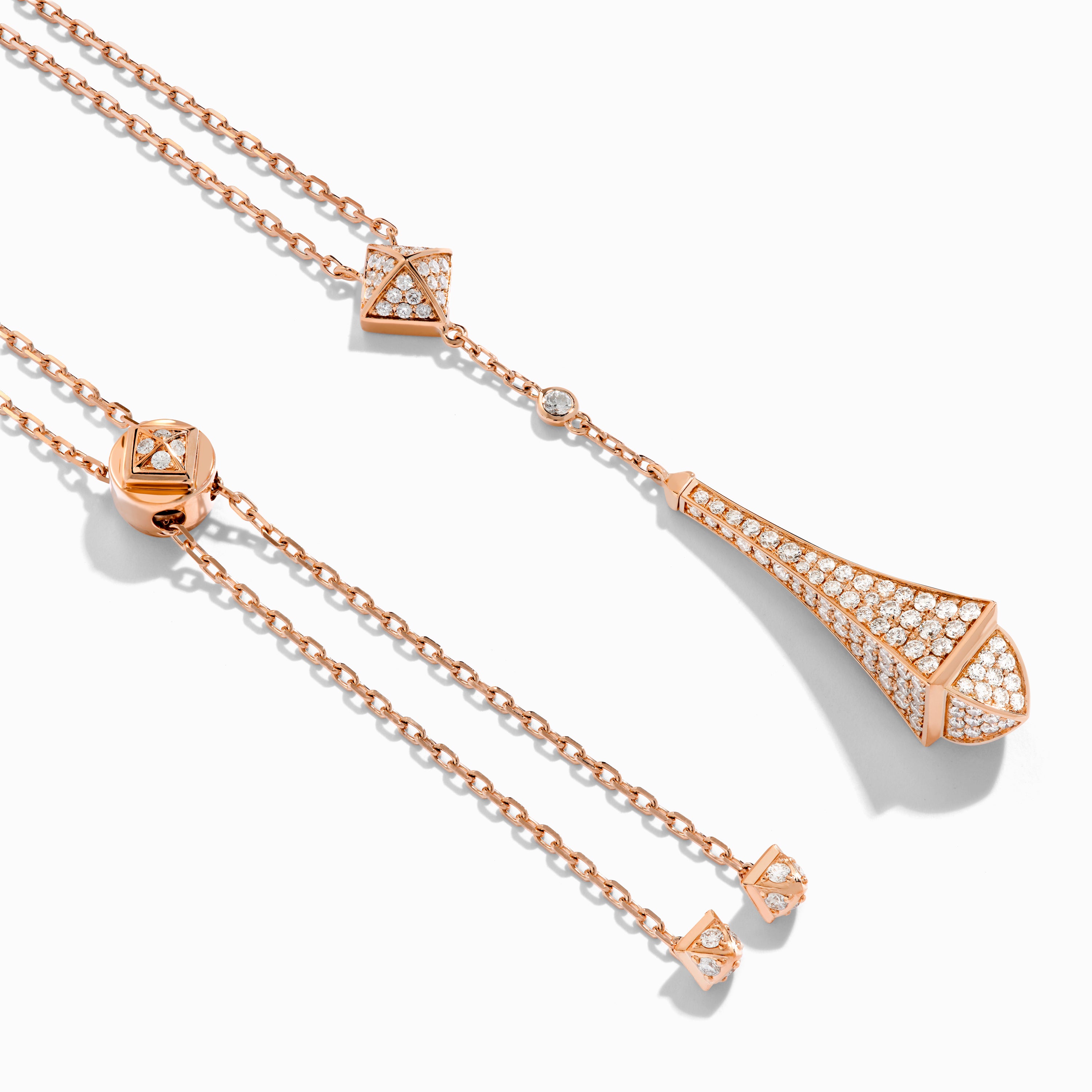 Cleo Full Diamond Teardrop Pendant — фото 7