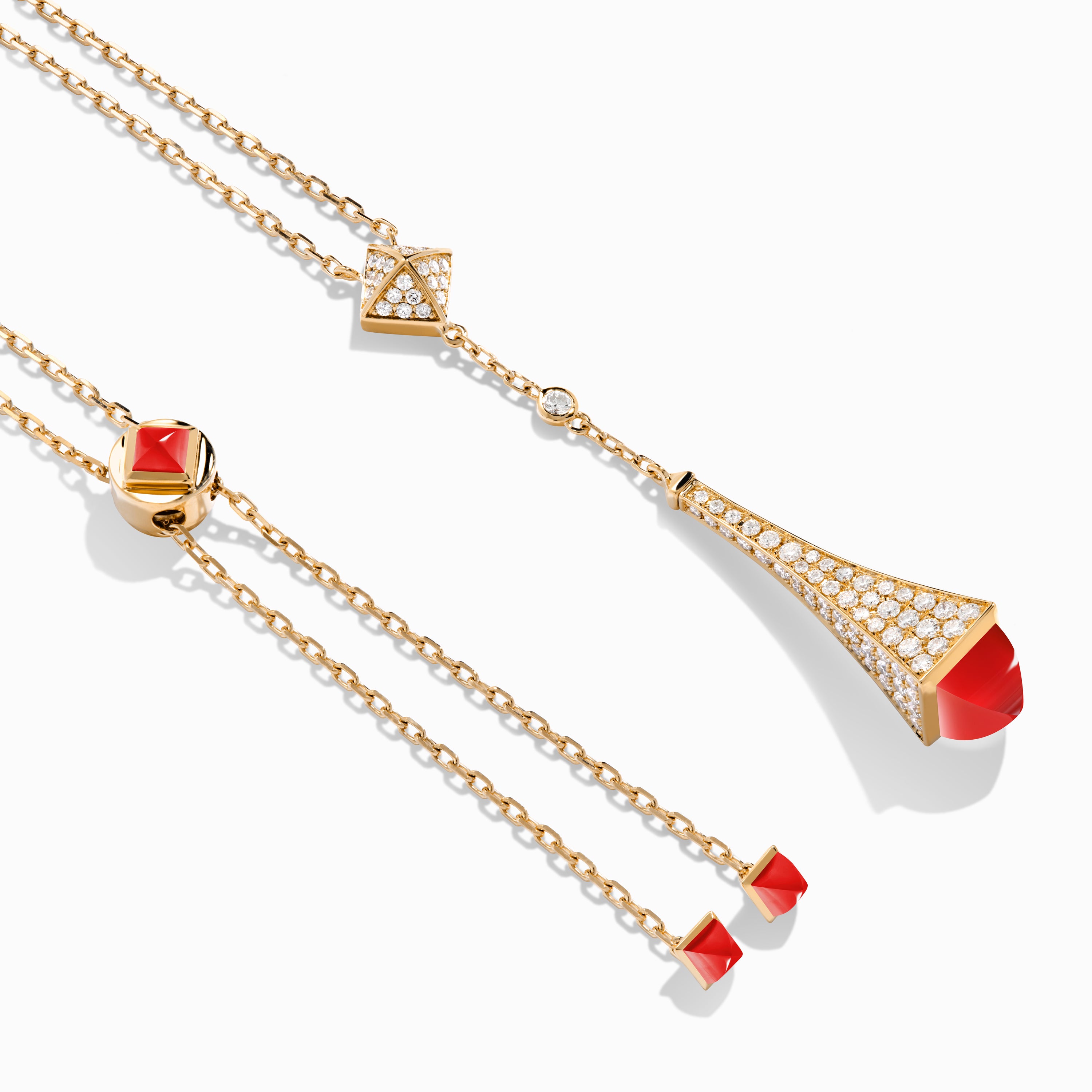 Cleo Diamond Teardrop Pendant — фото 17