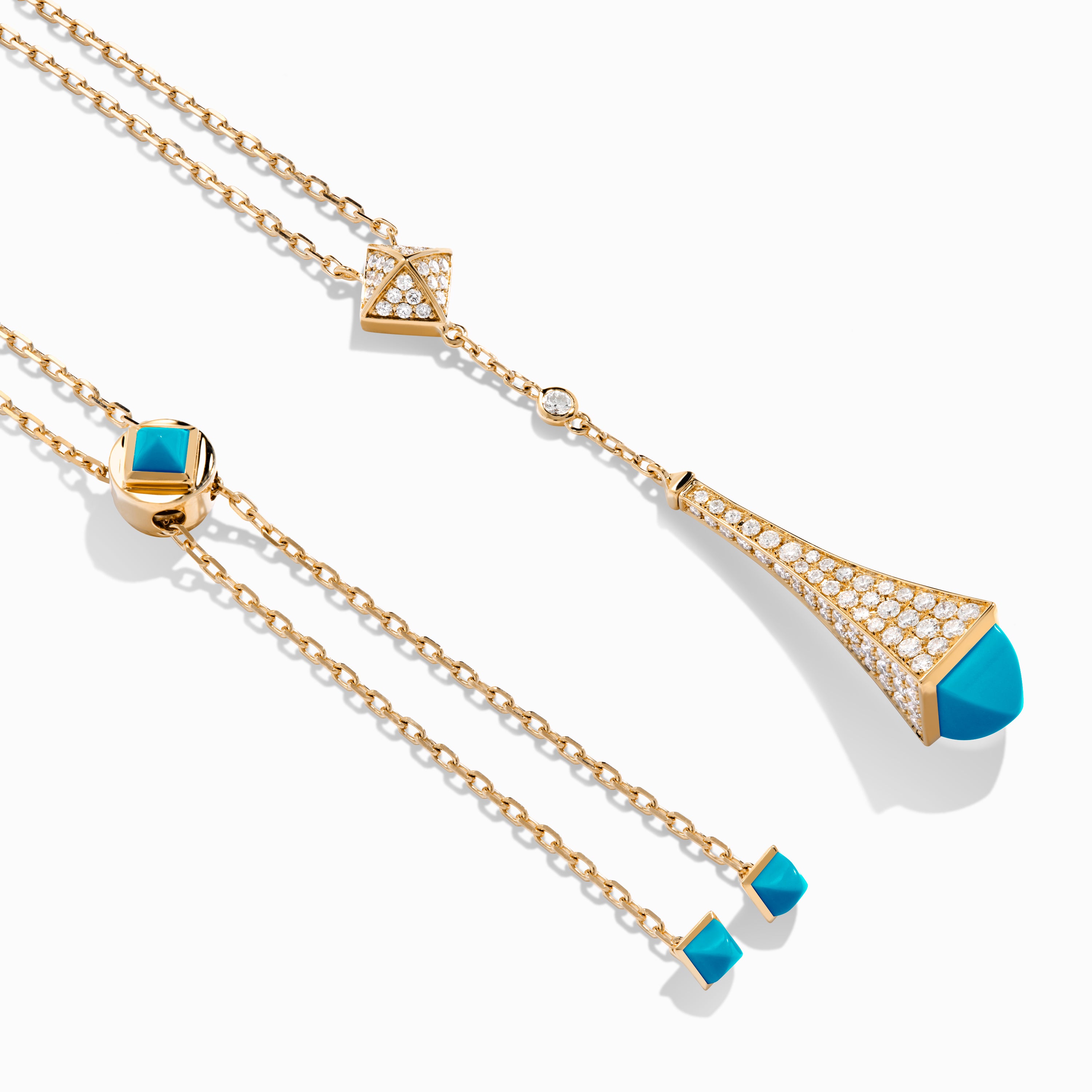 Cleo Diamond Teardrop Pendant — фото 21