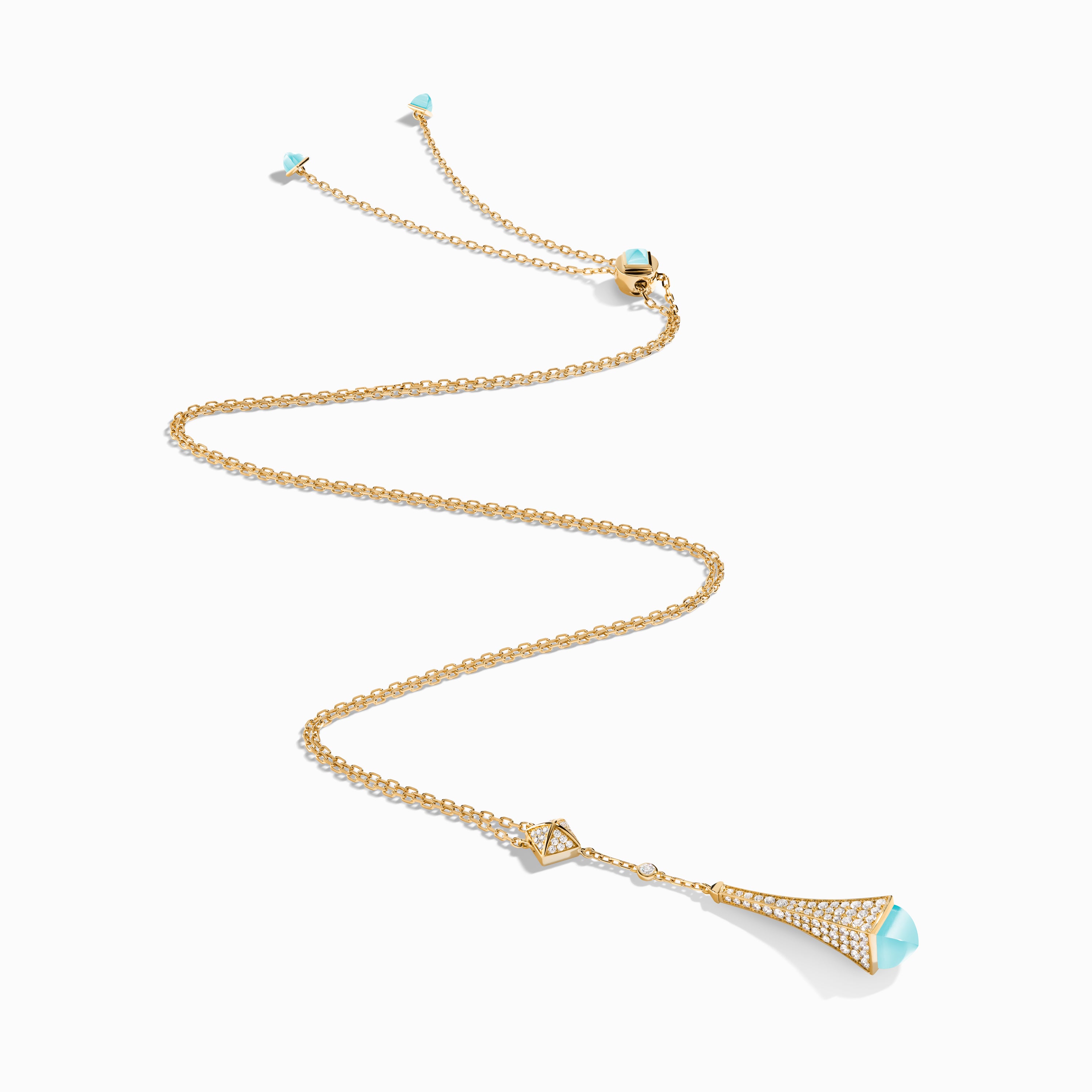 Cleo Diamond Teardrop Pendant — фото 4