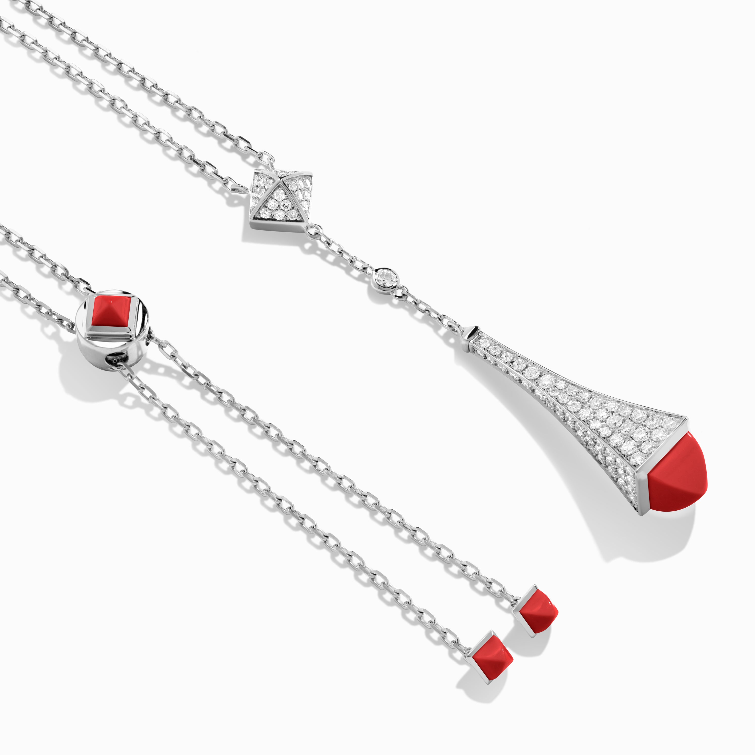 Cleo Diamond Teardrop Pendant — фото 69