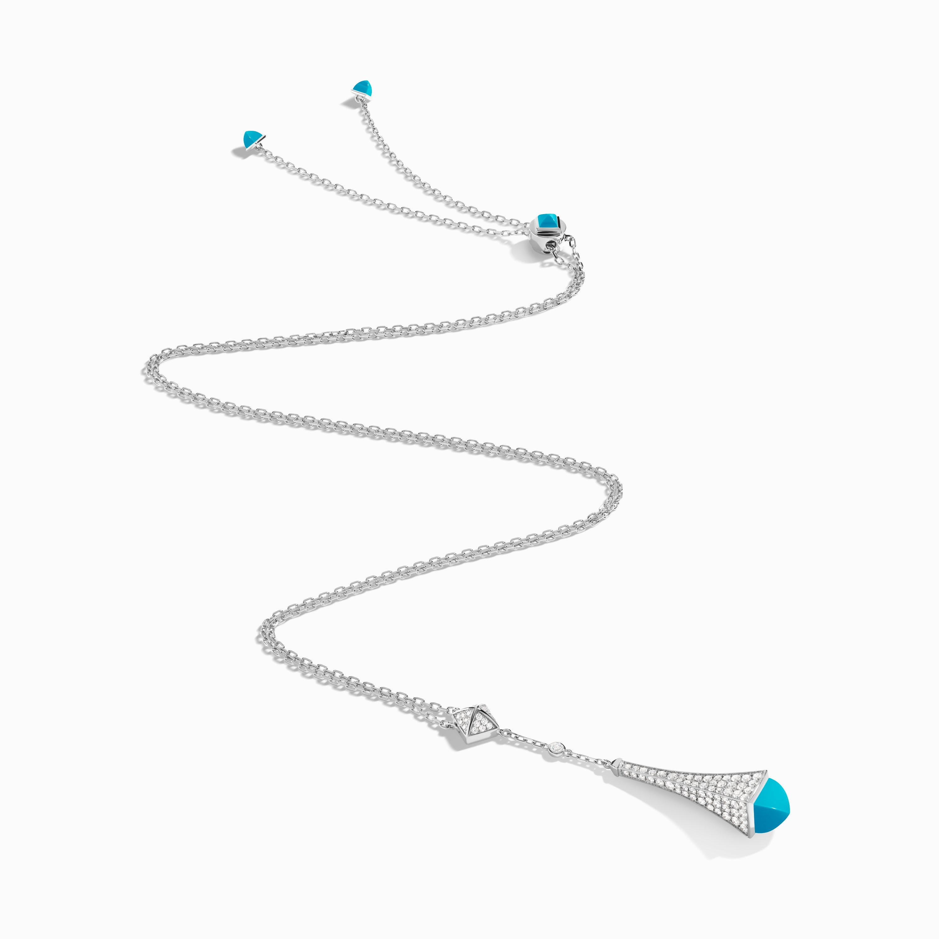 Cleo Diamond Teardrop Pendant — фото 42