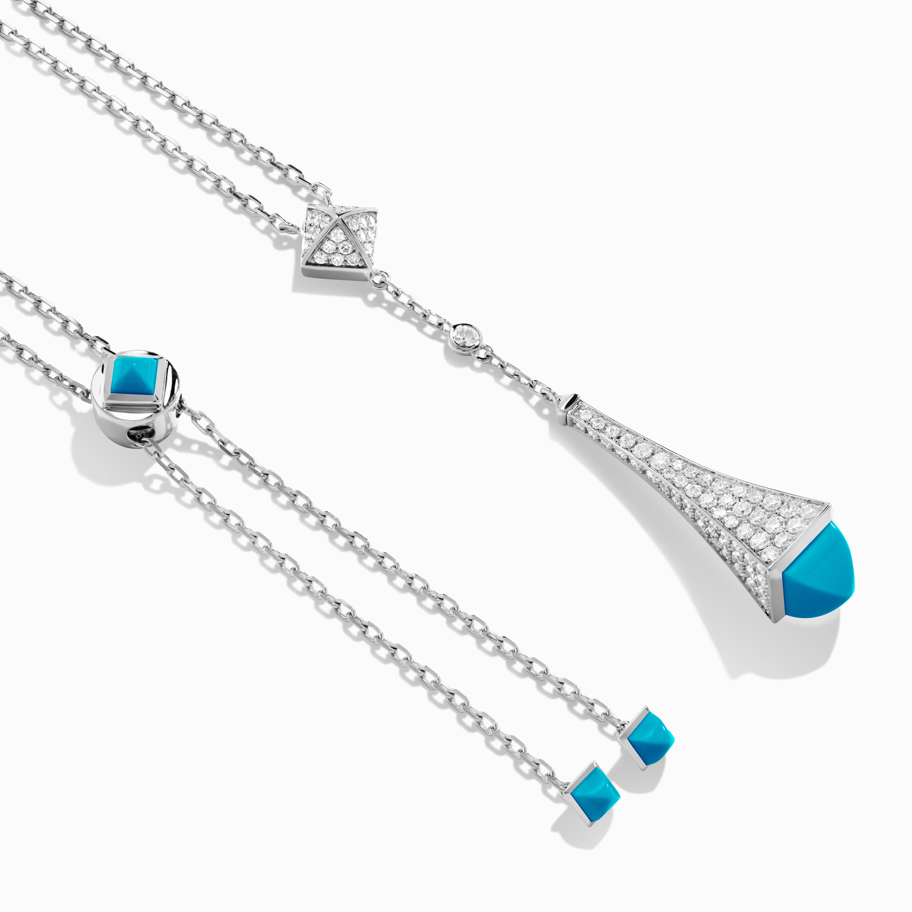 Cleo Diamond Teardrop Pendant — фото 34