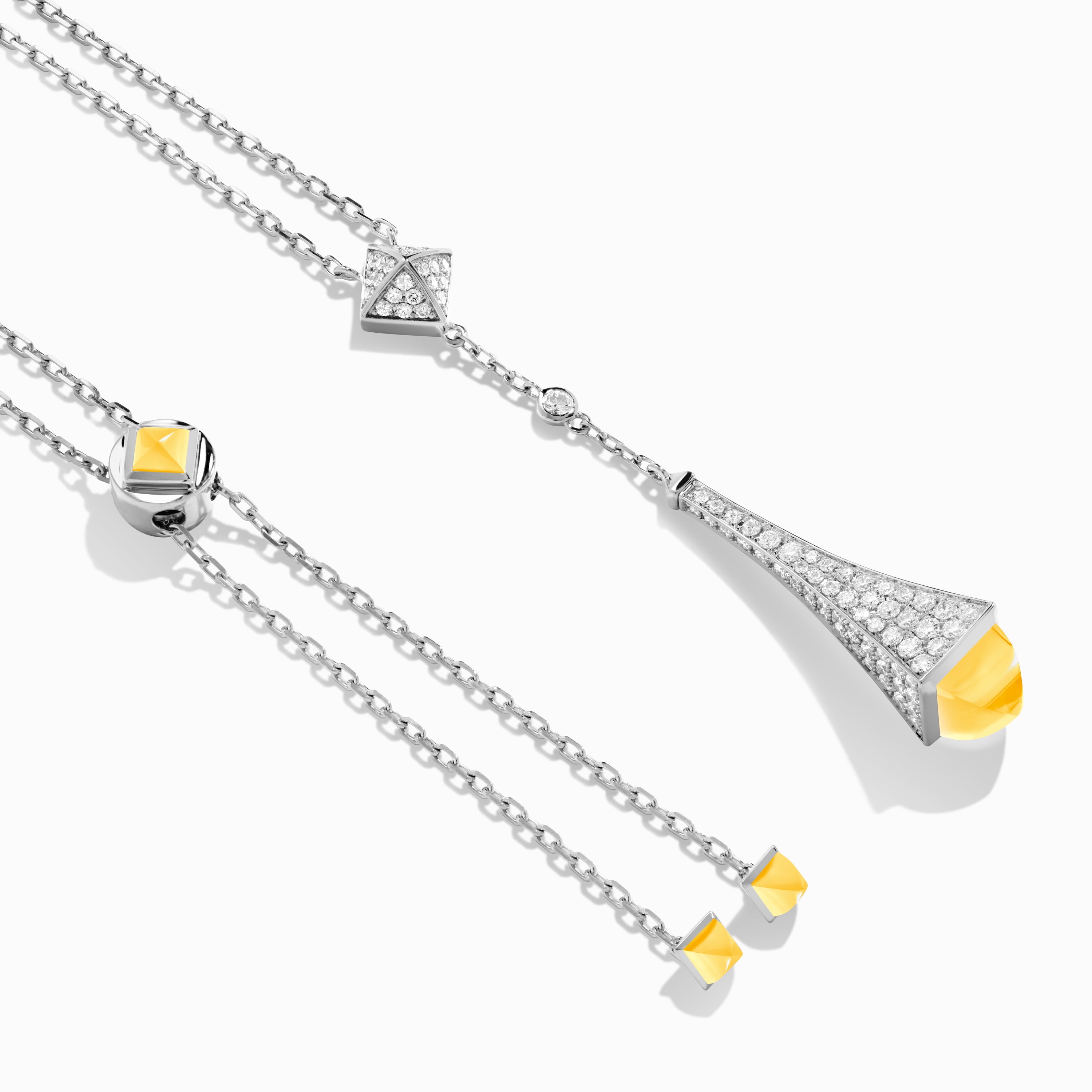 Cleo Diamond Teardrop Pendant — фото 36