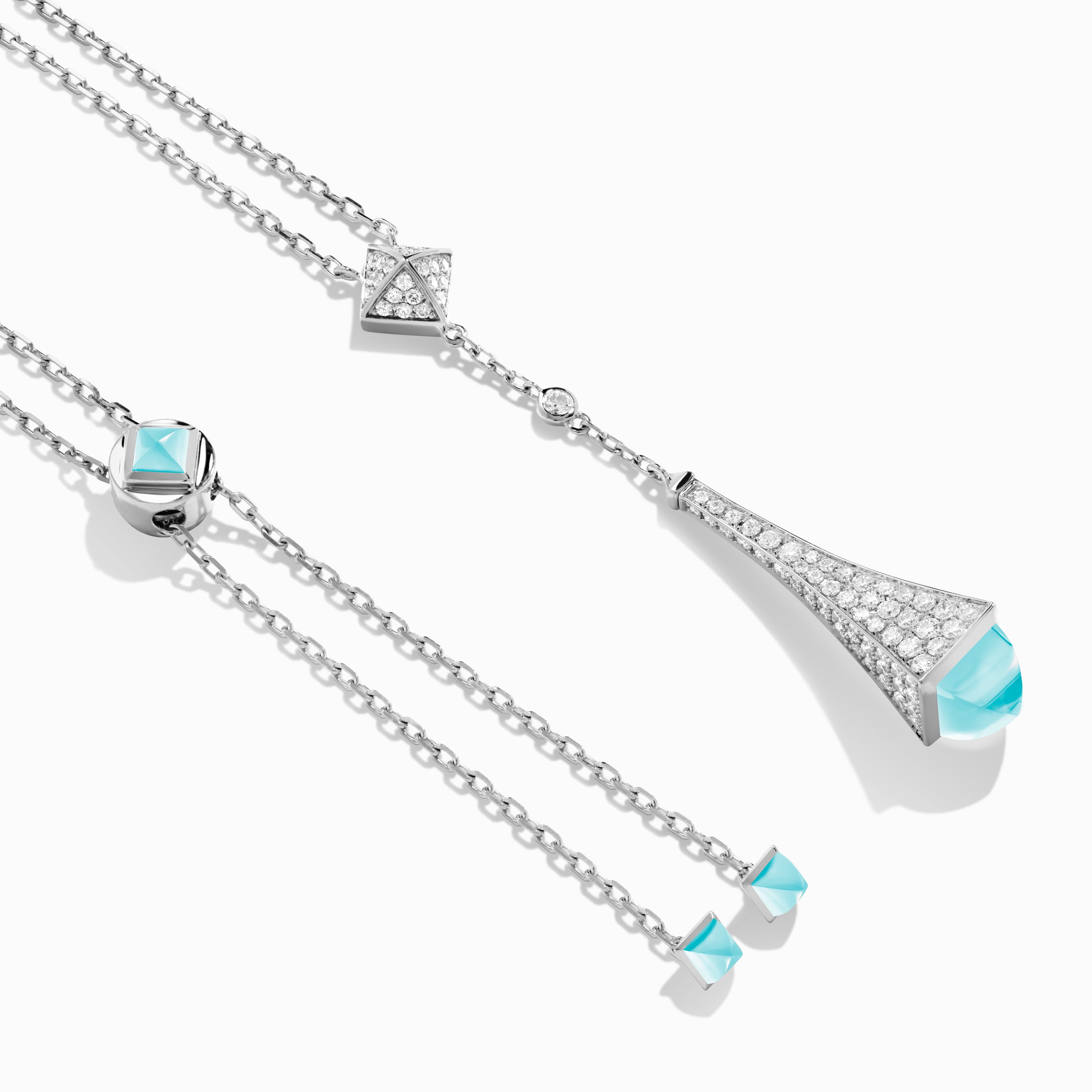 Cleo Diamond Teardrop Pendant — фото 61