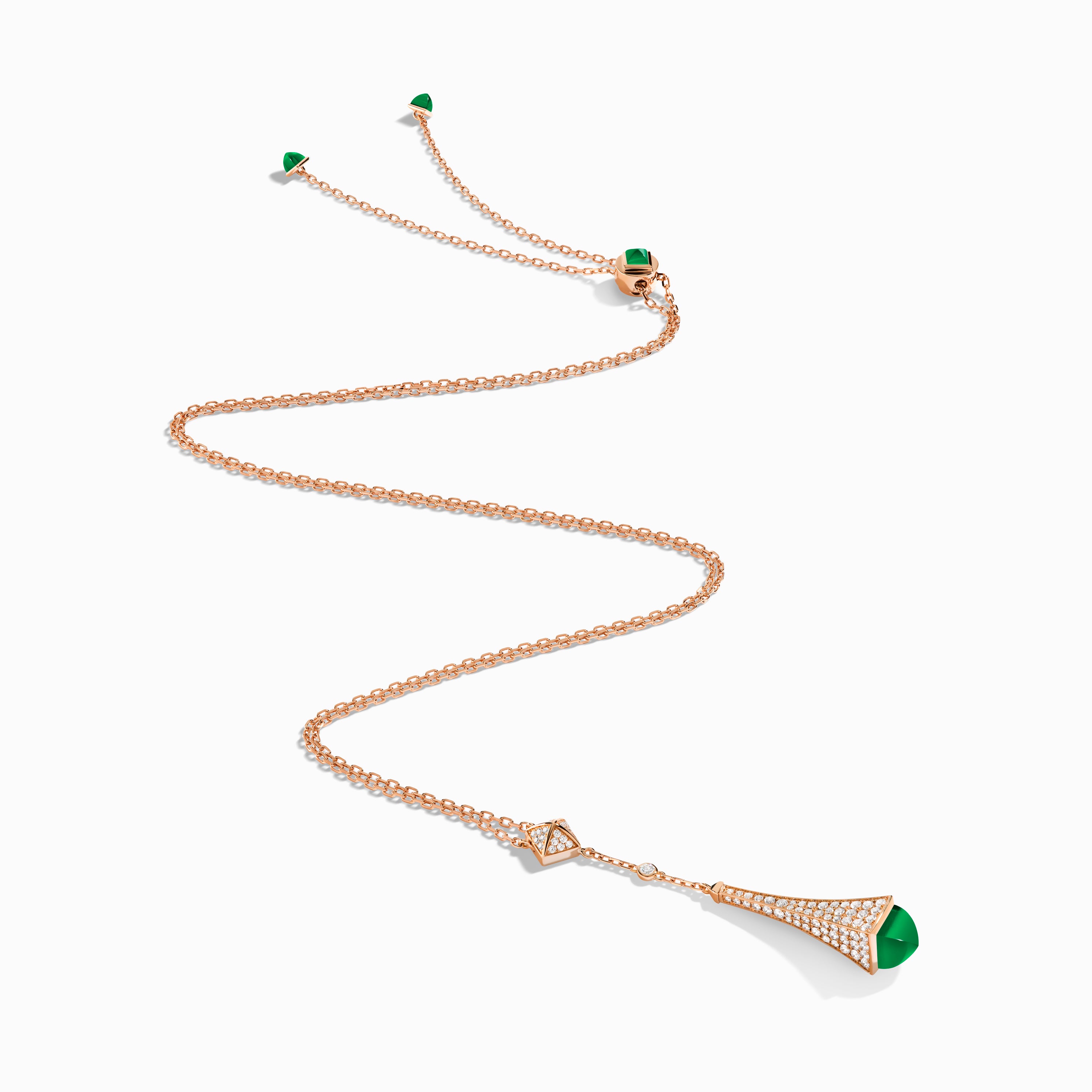 Cleo Diamond Teardrop Pendant