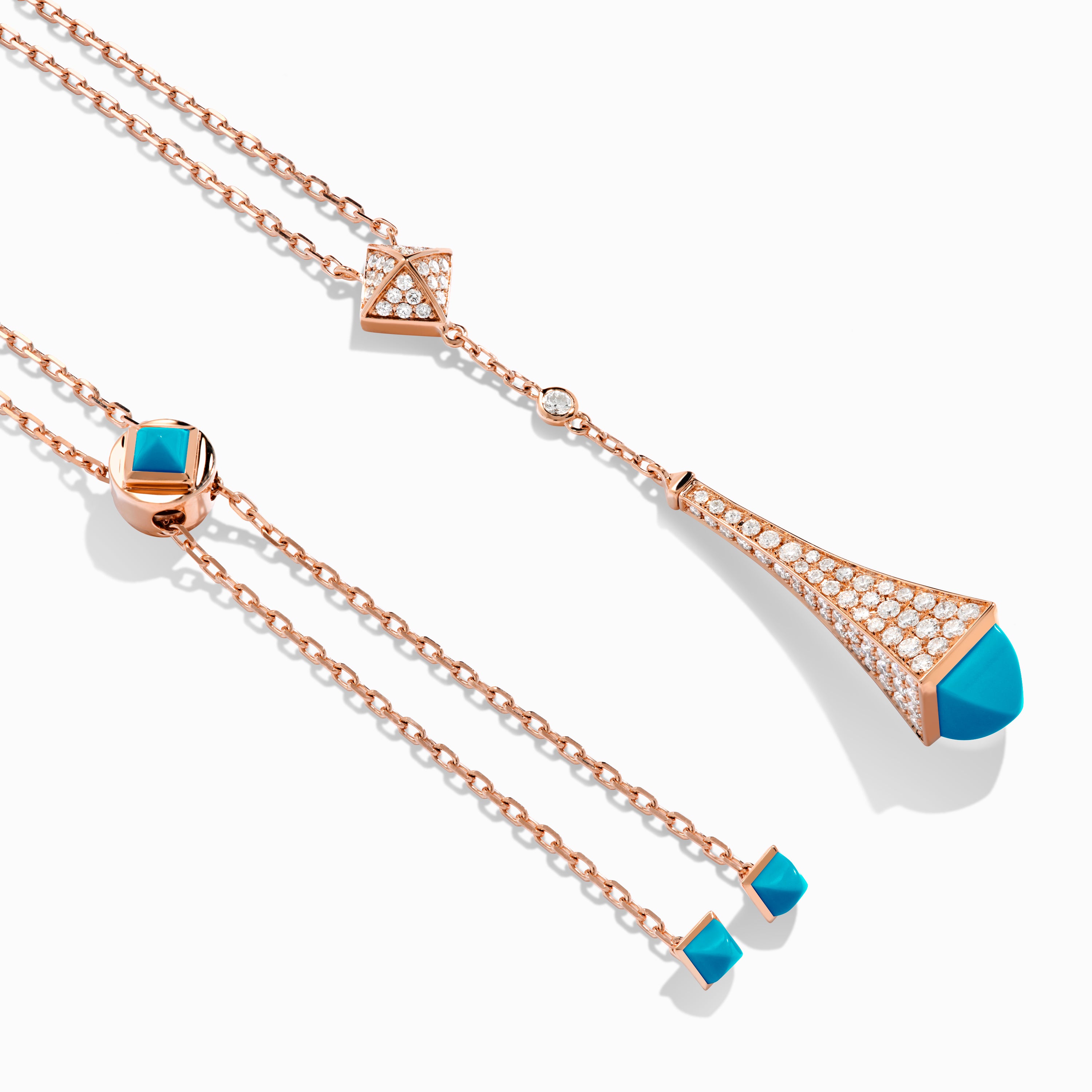 Cleo Diamond Teardrop Pendant — фото 64