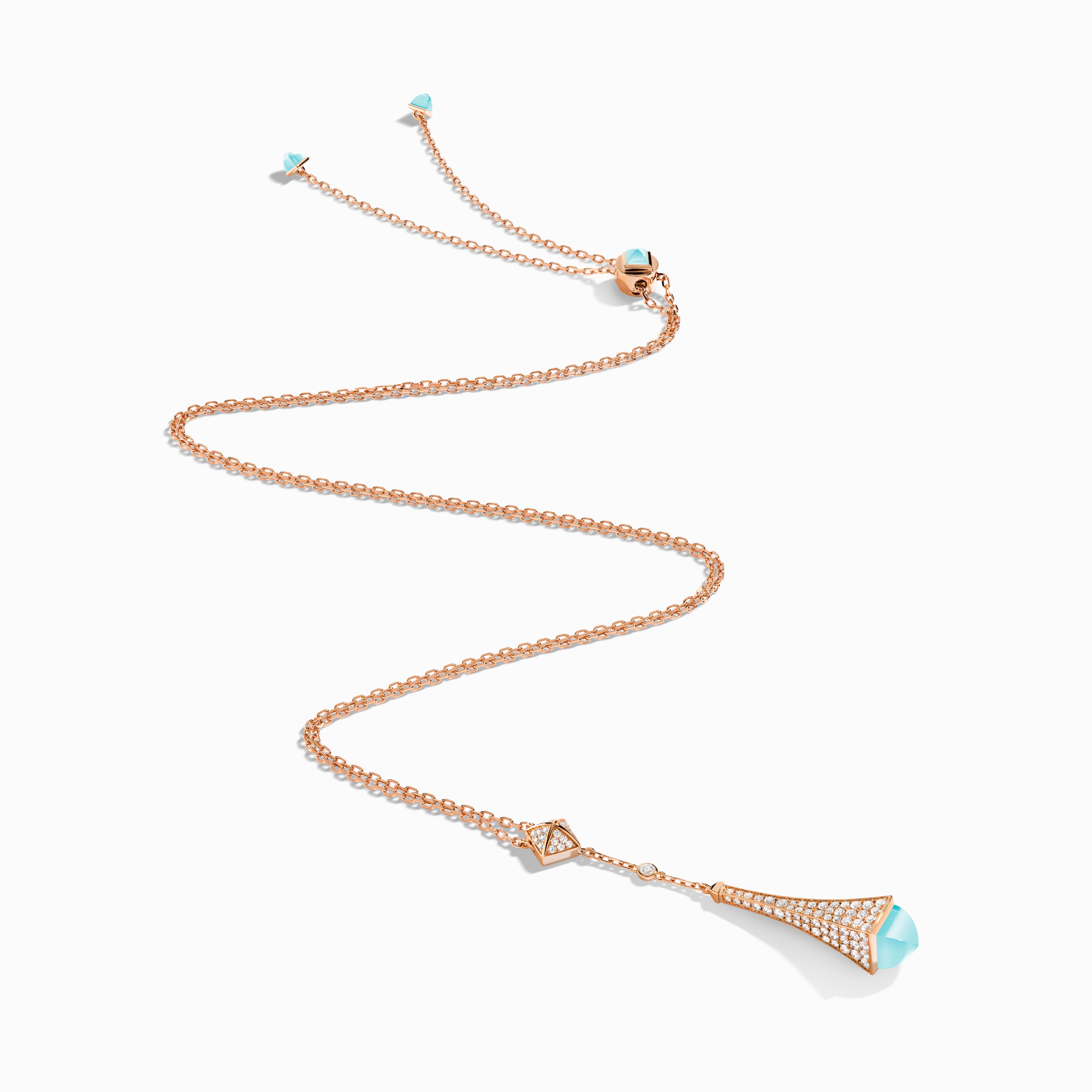 Cleo Diamond Teardrop Pendant — фото 39