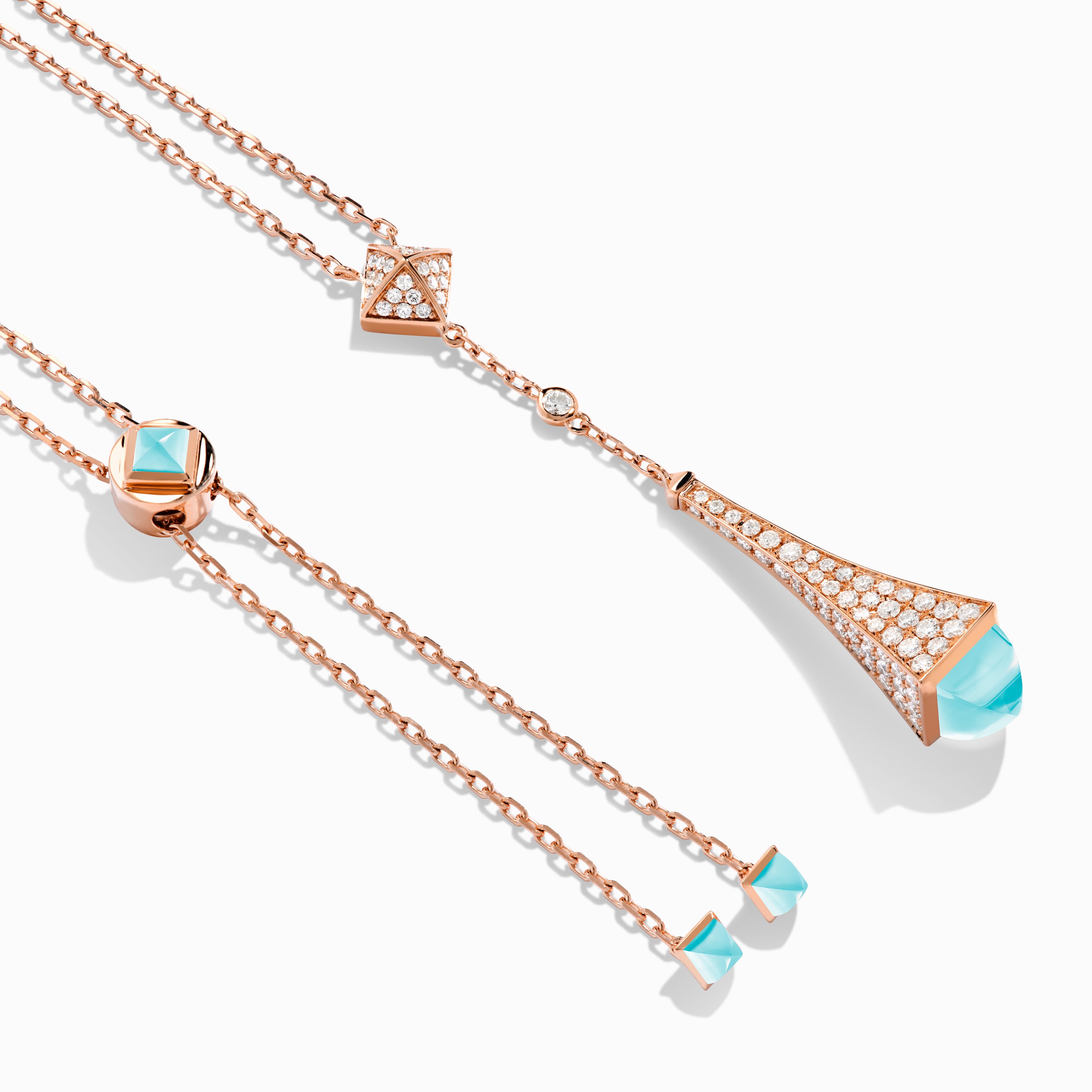 Cleo Diamond Teardrop Pendant — фото 38