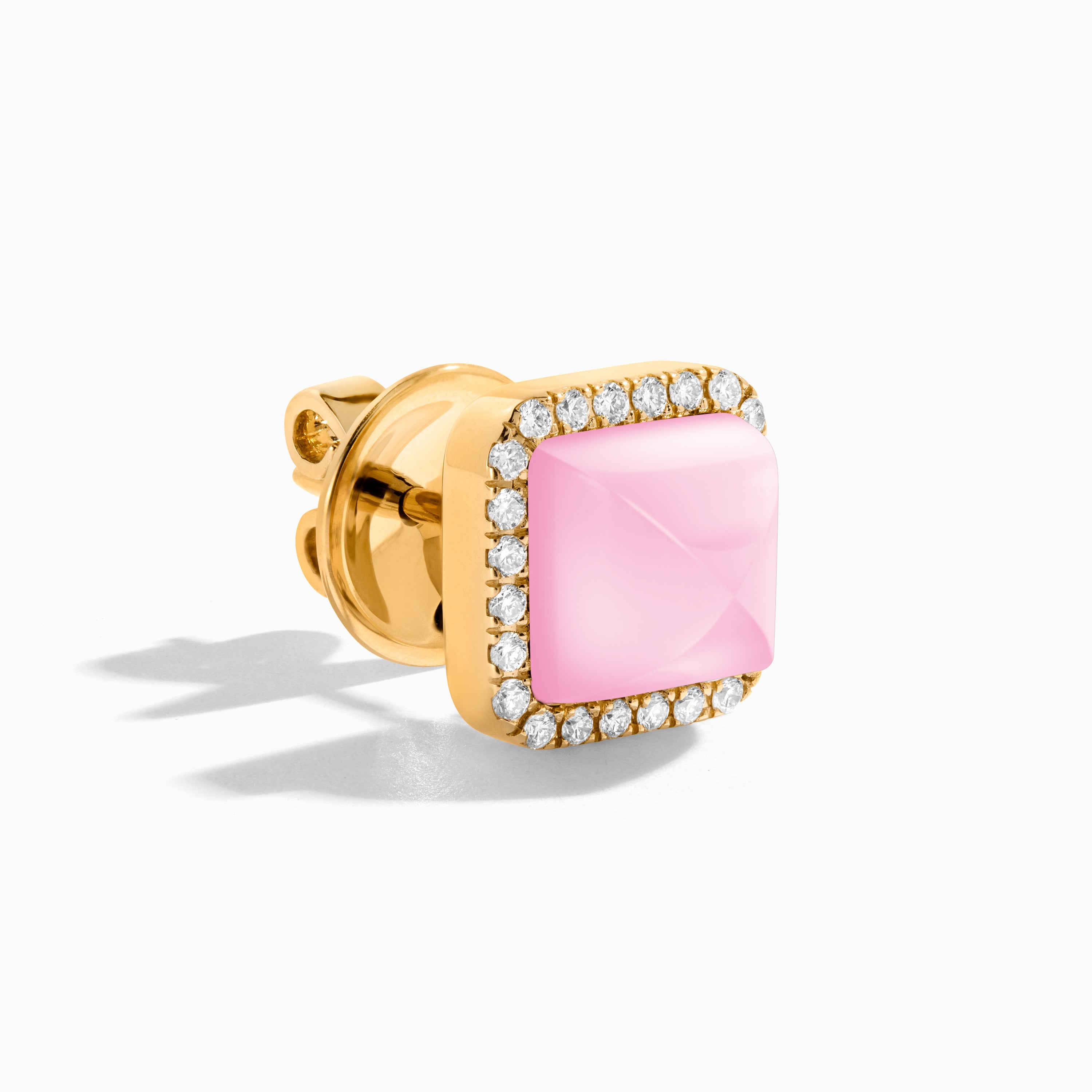 Cleo Diamond Stud Pyramid Earrings — фото 52