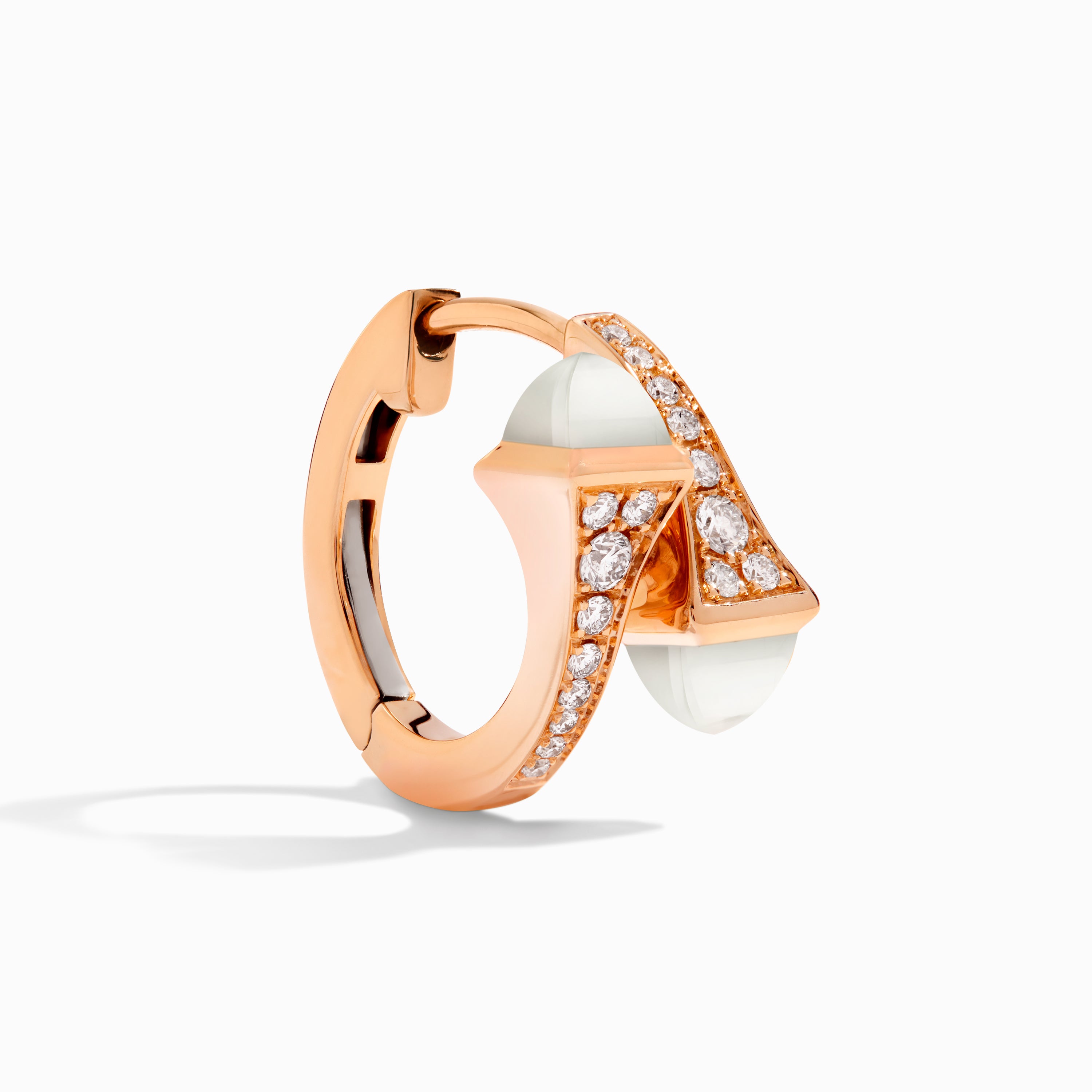 Cleo Diamond Huggie Earrings — фото 102