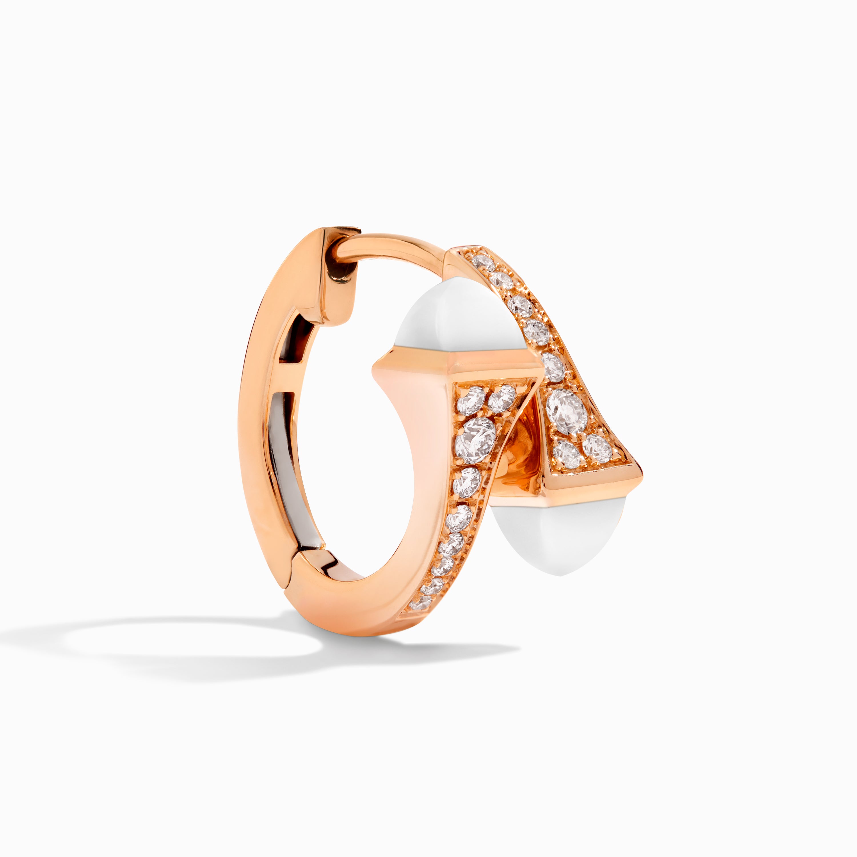 Cleo Diamond Huggie Earrings — фото 84