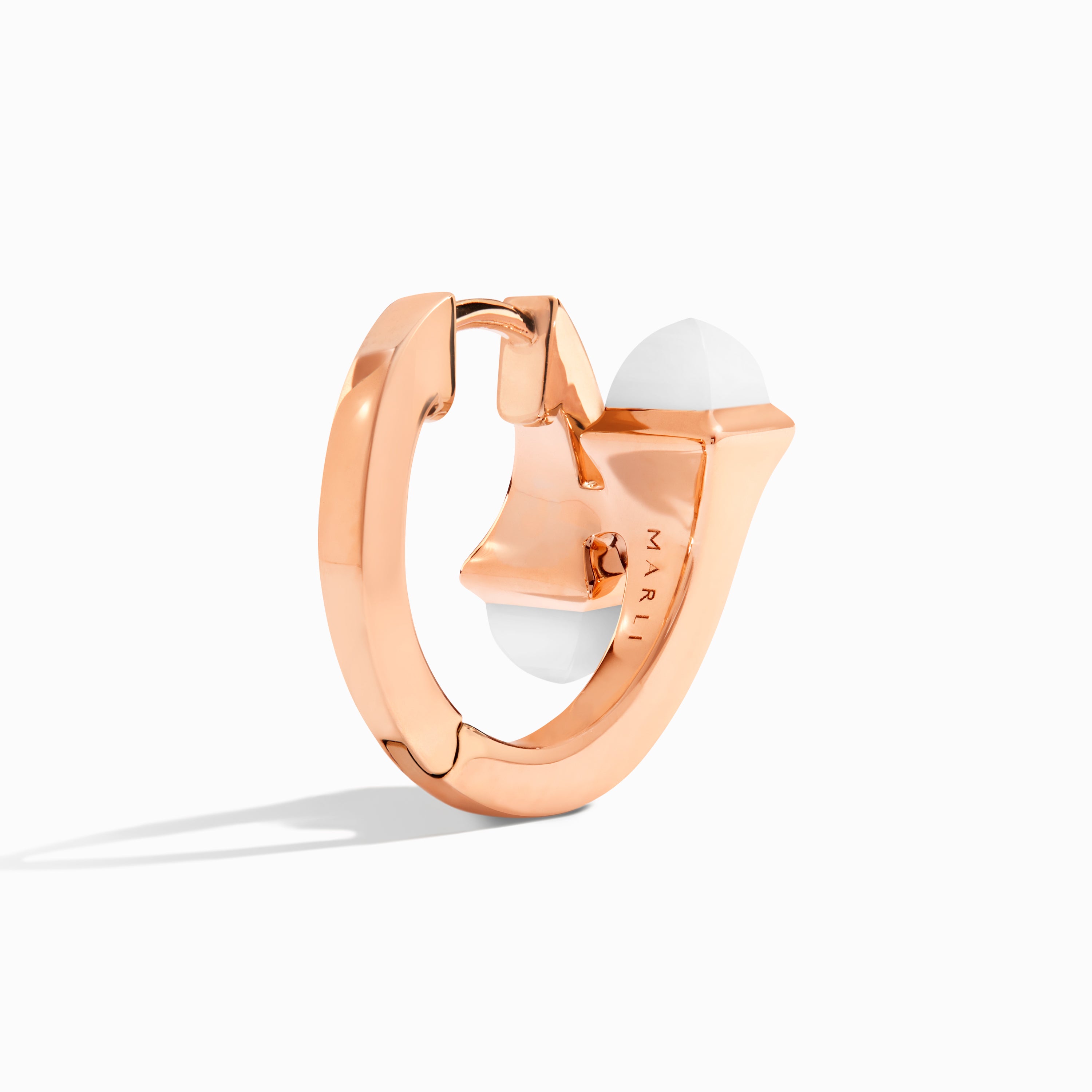 Cleo Diamond Huggie Earrings — фото 93