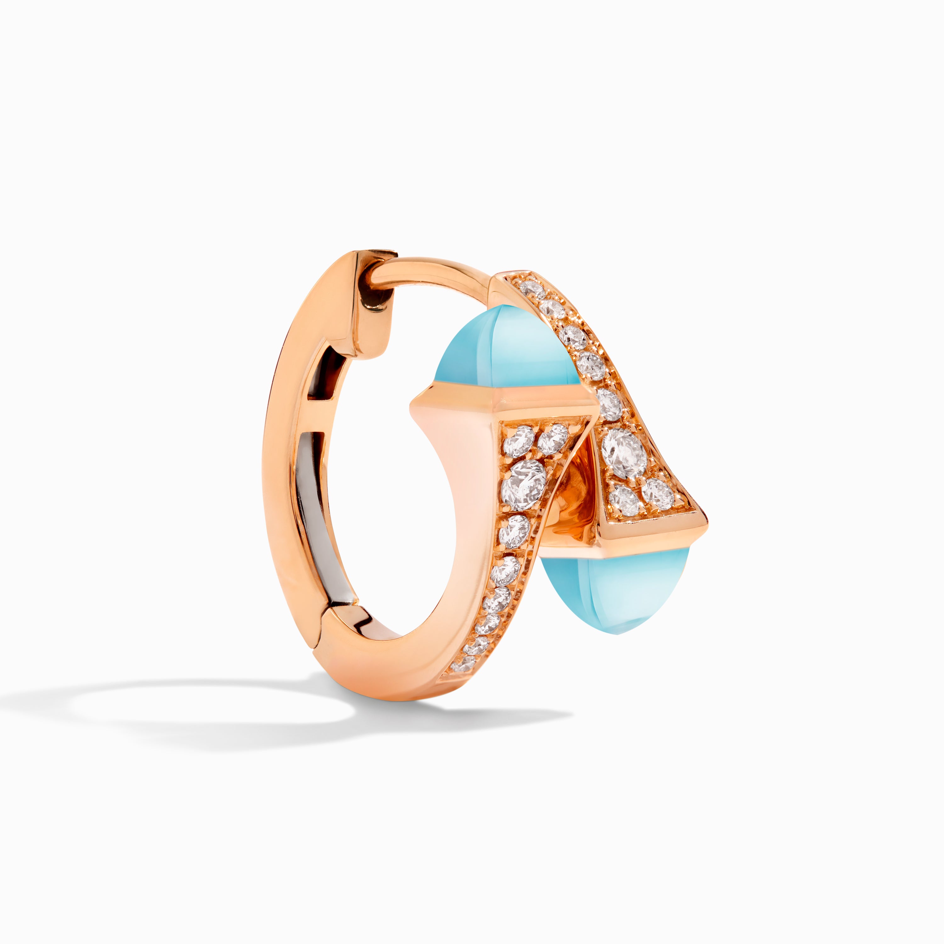 Cleo Diamond Huggie Earrings — фото 43