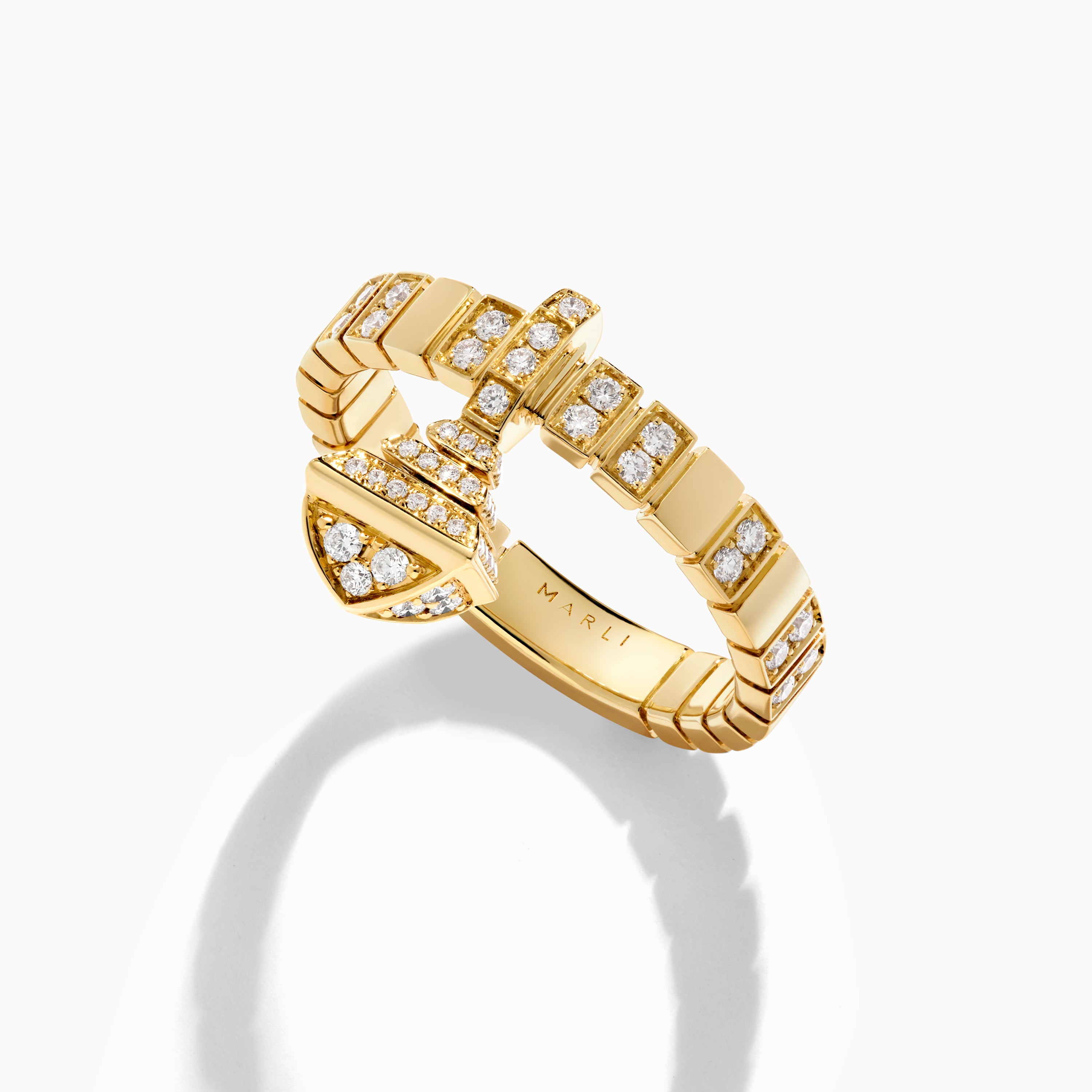 Cleo Charm Full Diamond Ring