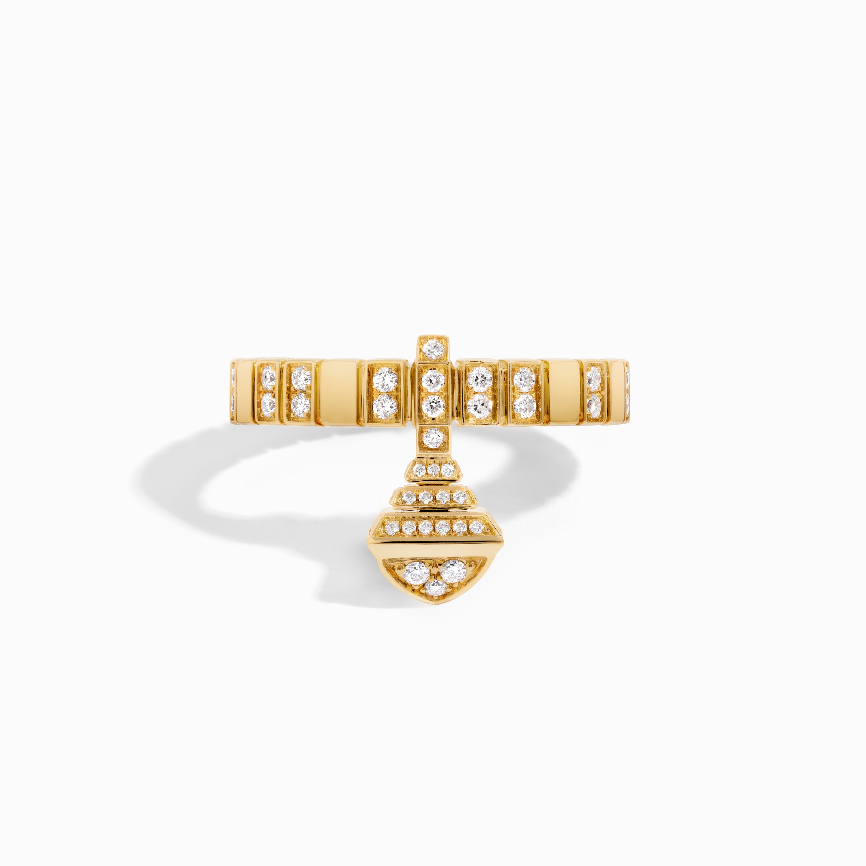 Cleo Charm Full Diamond Ring — фото 6