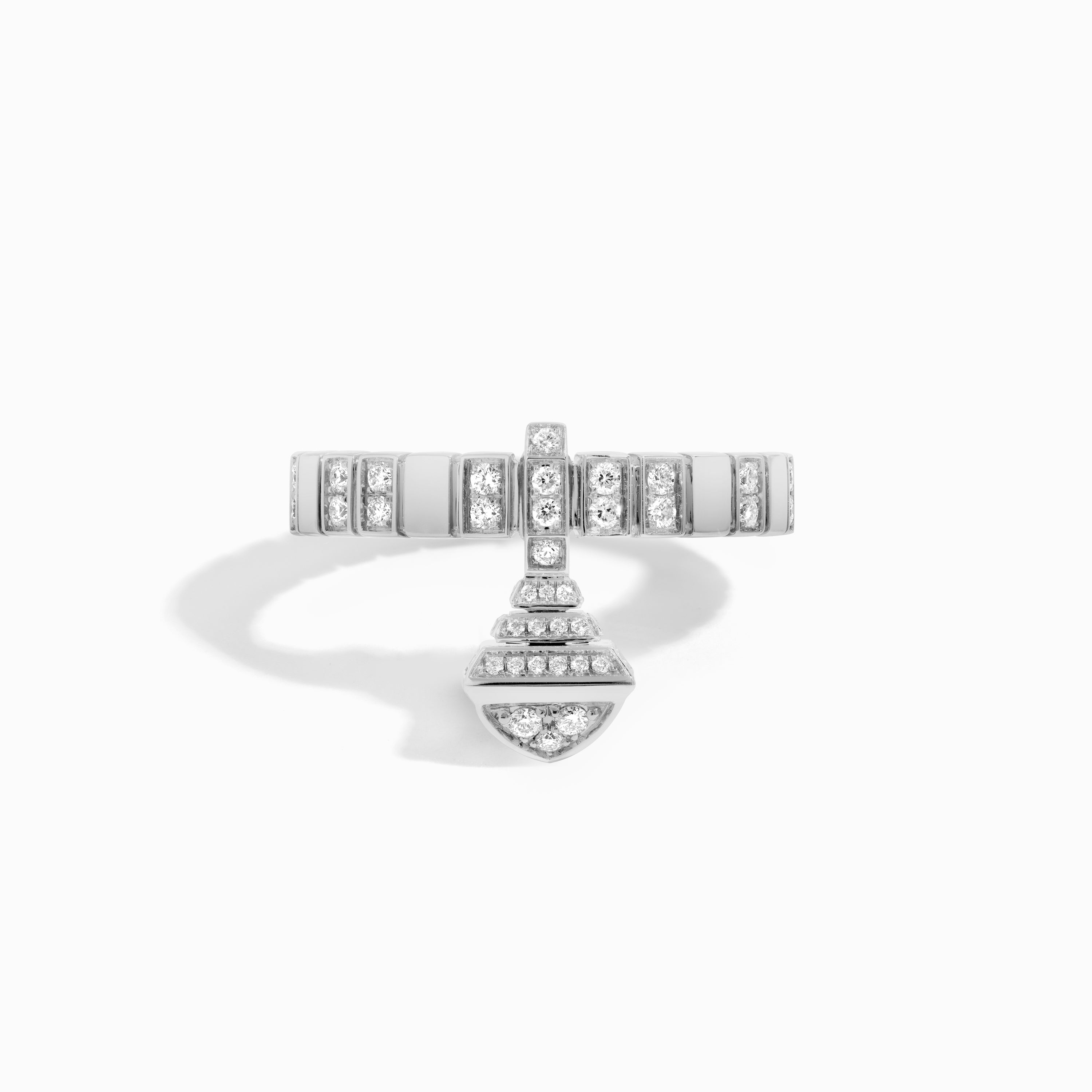 Cleo Charm Full Diamond Ring — фото 11