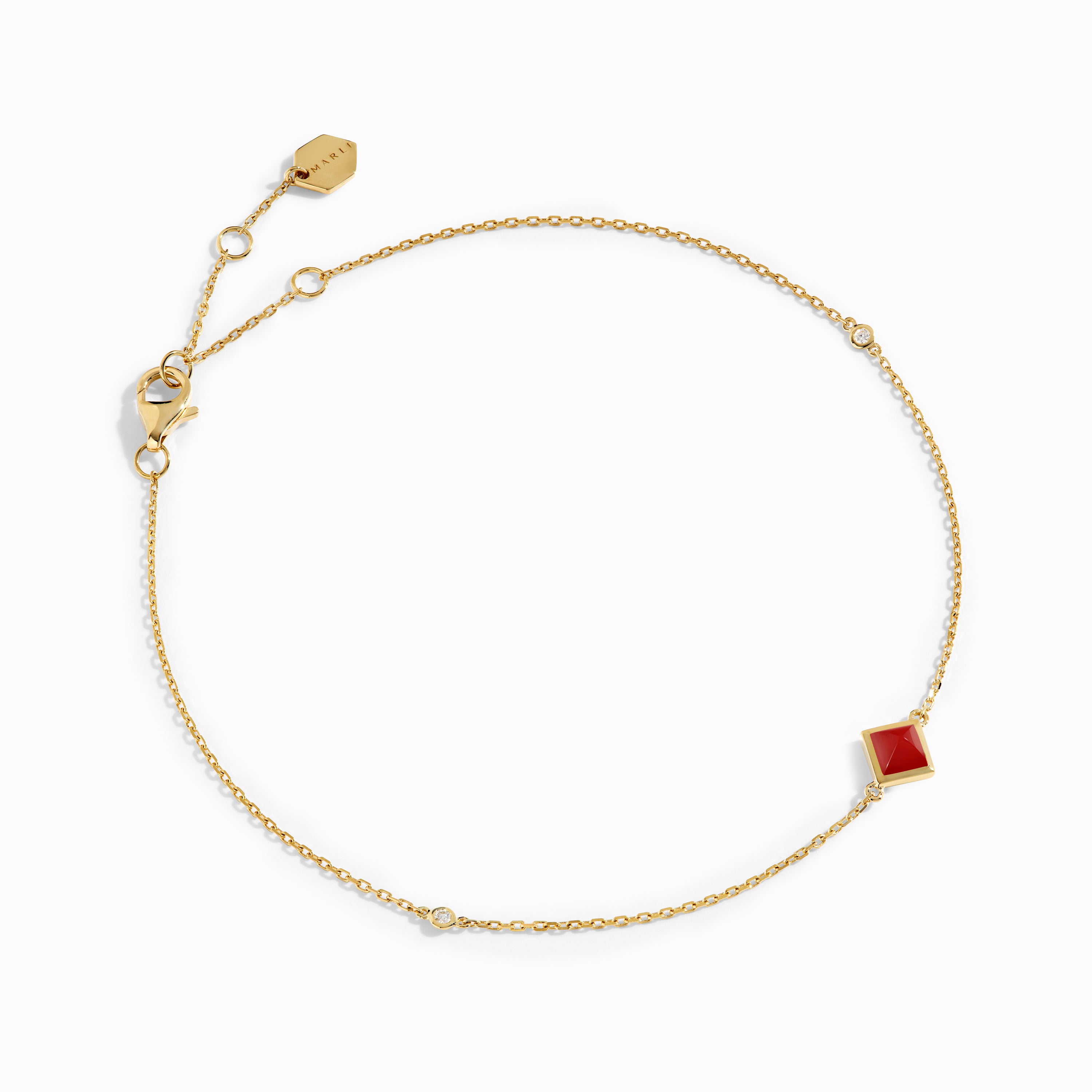 Cleo Pyramid Anklet — фото 19