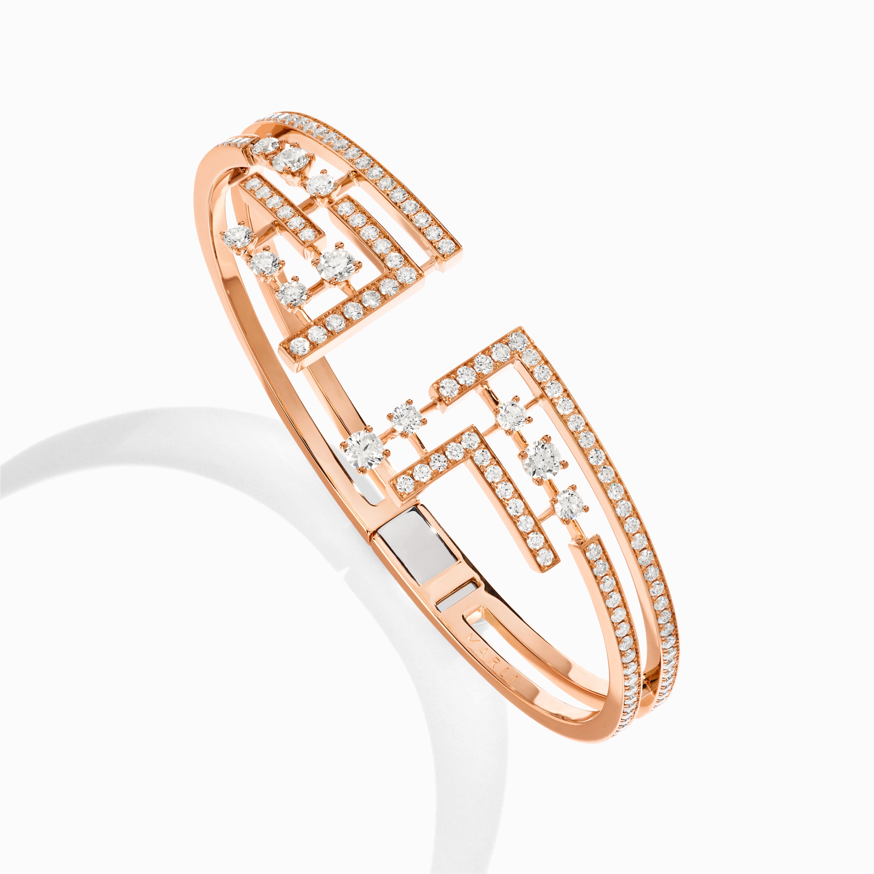 Avenues Crown Hinged Bracelet