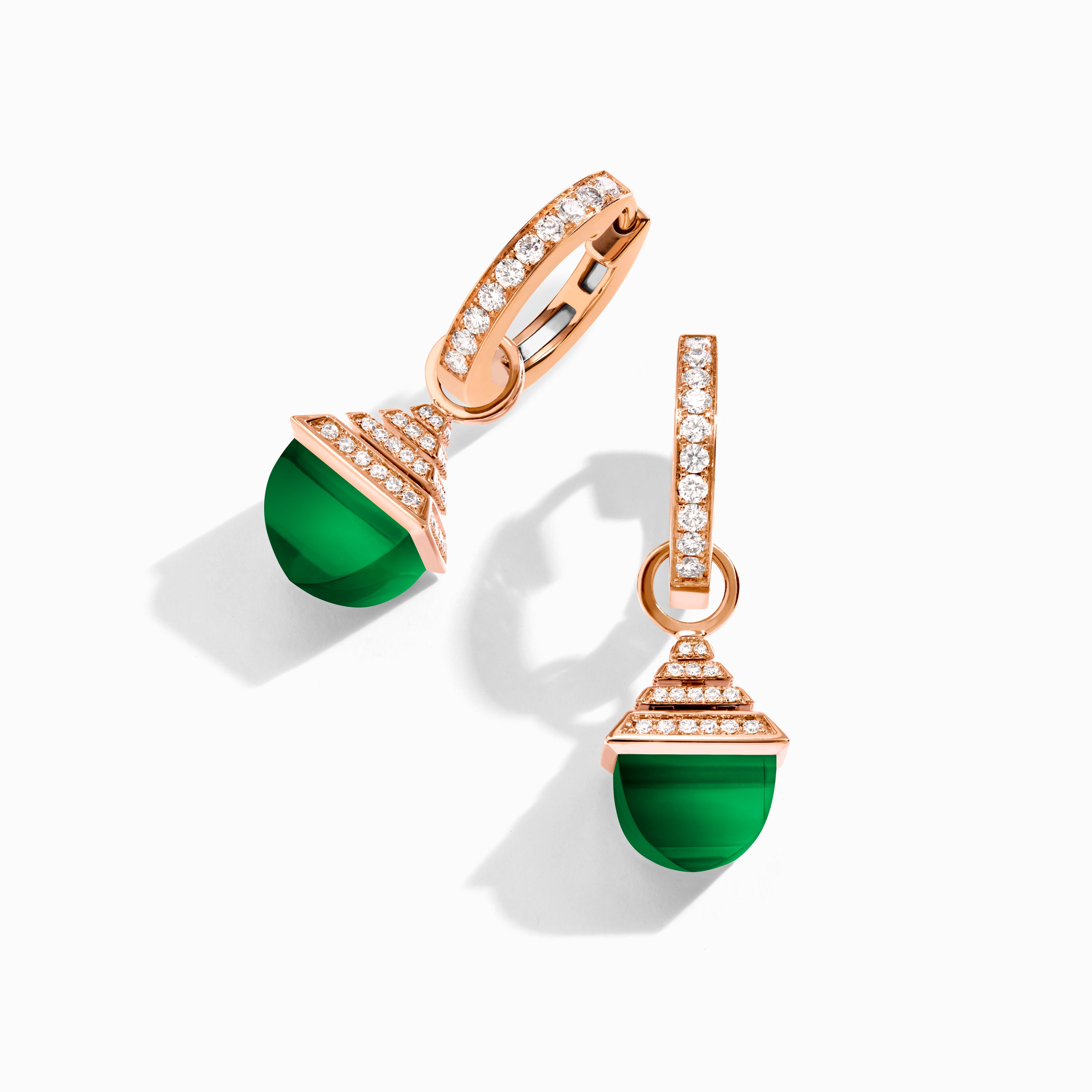 Cleo Rev Midi Diamond Drop Earrings