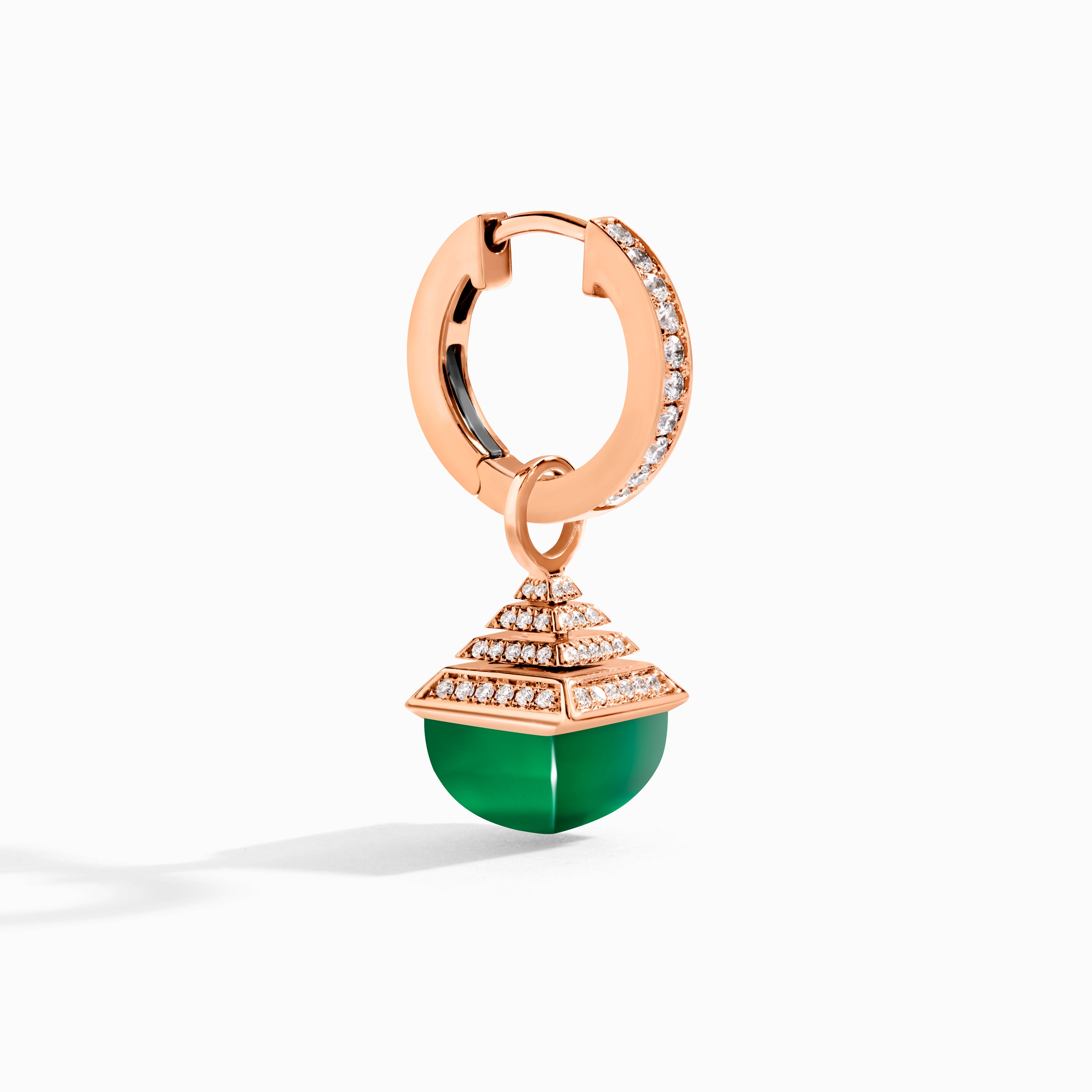 Cleo Rev Midi Diamond Drop Earrings — фото 70