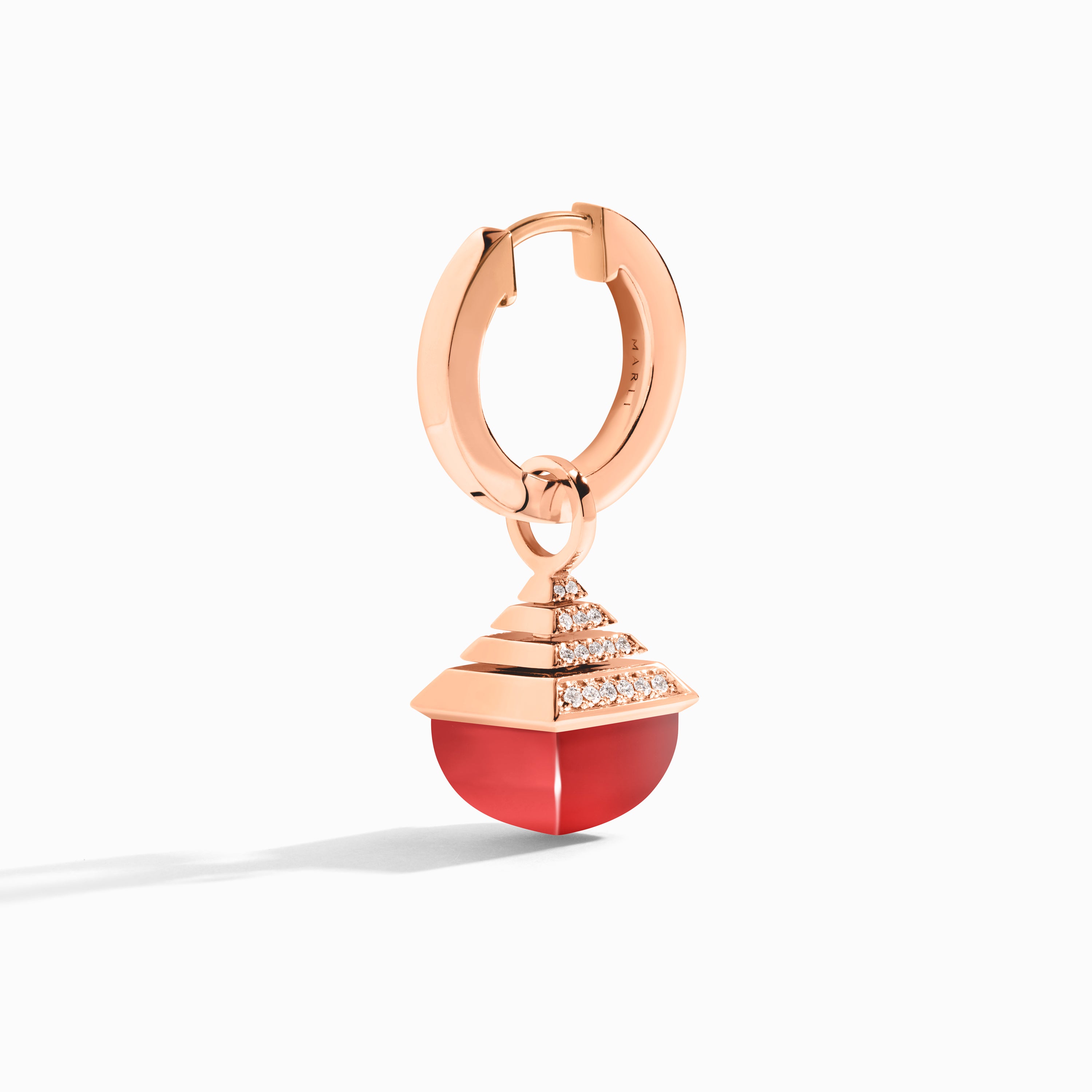 Cleo Rev Midi Diamond Drop Earrings — фото 55
