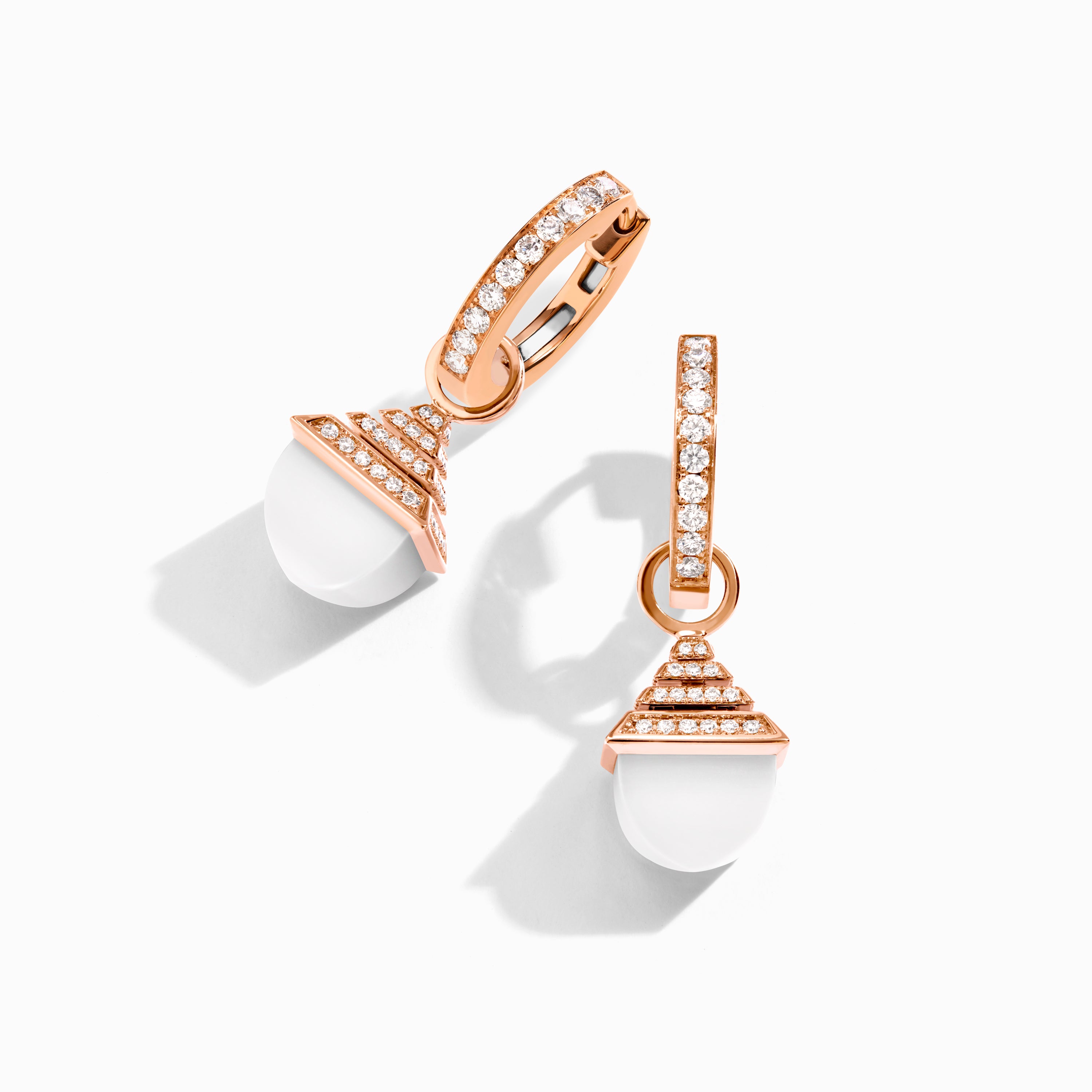 Cleo Rev Midi Diamond Drop Earrings — фото 57